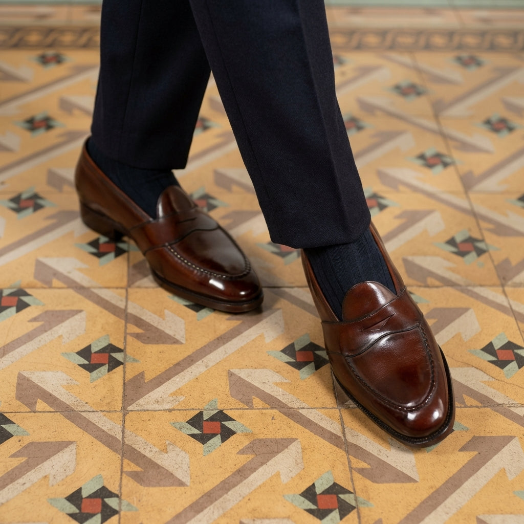 Piet Penny Loafer - Marron Mediterraneo