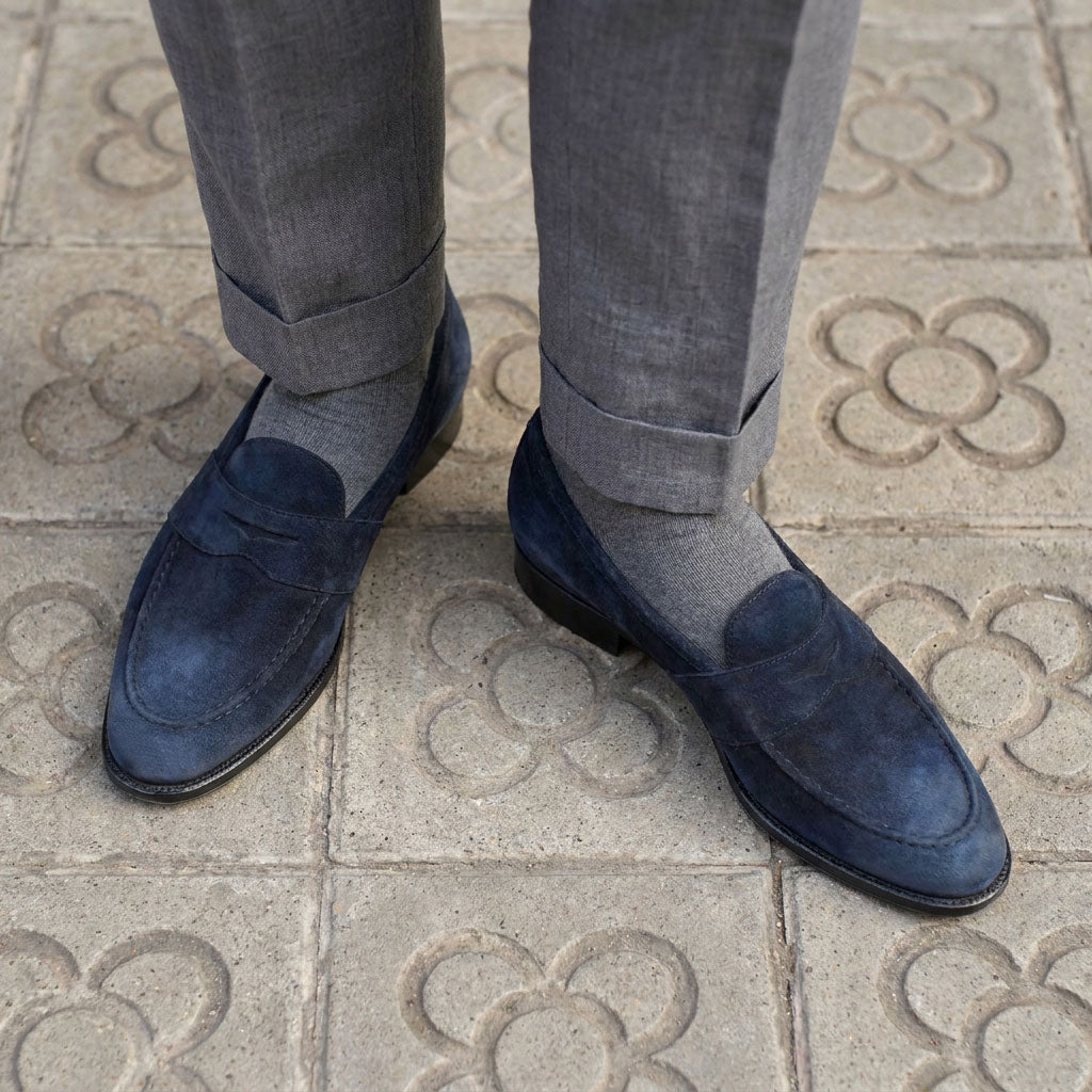 Piet Penny Loafer - 棕色和干邑色