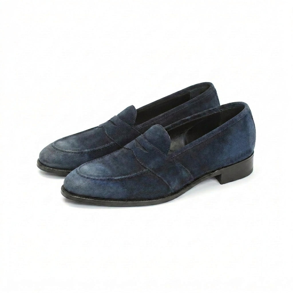 Piet Penny Loafer - 棕色和干邑色