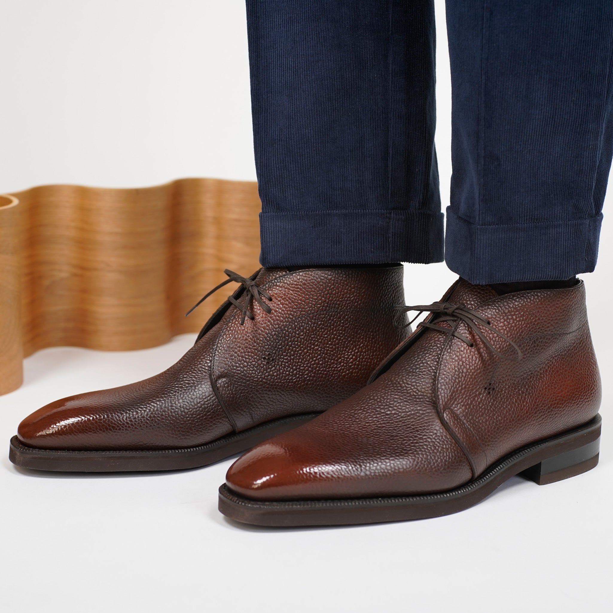 Robert Chukka Boot Espresso by Norman Vilalta Men’s Chukka Boots in Barcelona, Spain