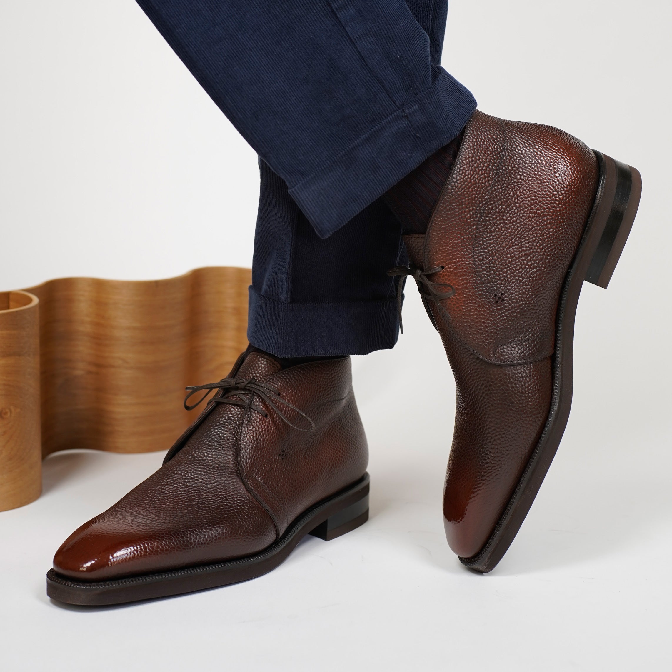 Robert Chukka Boot Espresso by Norman Vilalta Men’s Chukka Boots in Barcelona, Spain