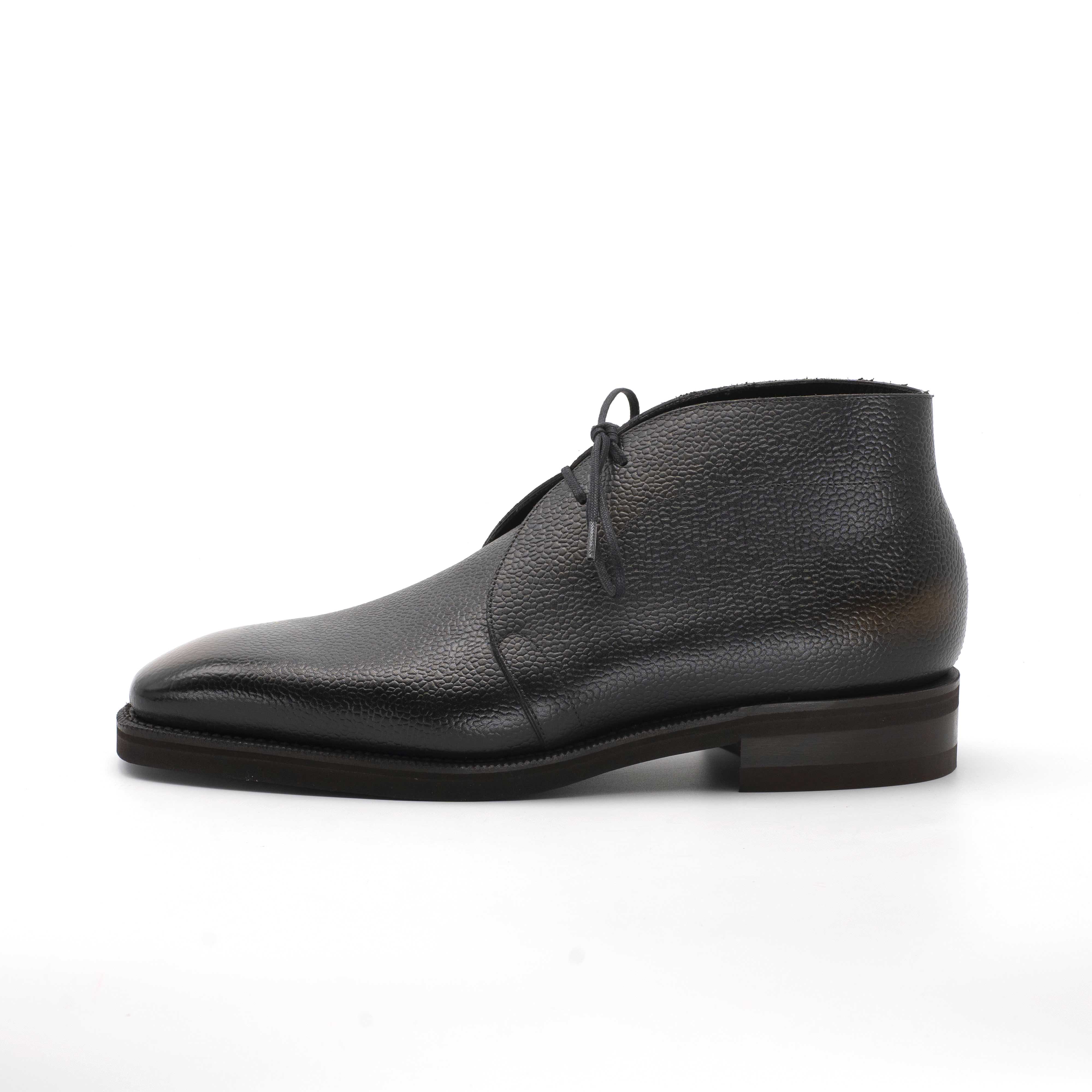 Robert Chukka Boot - Ebony Handmade Patina