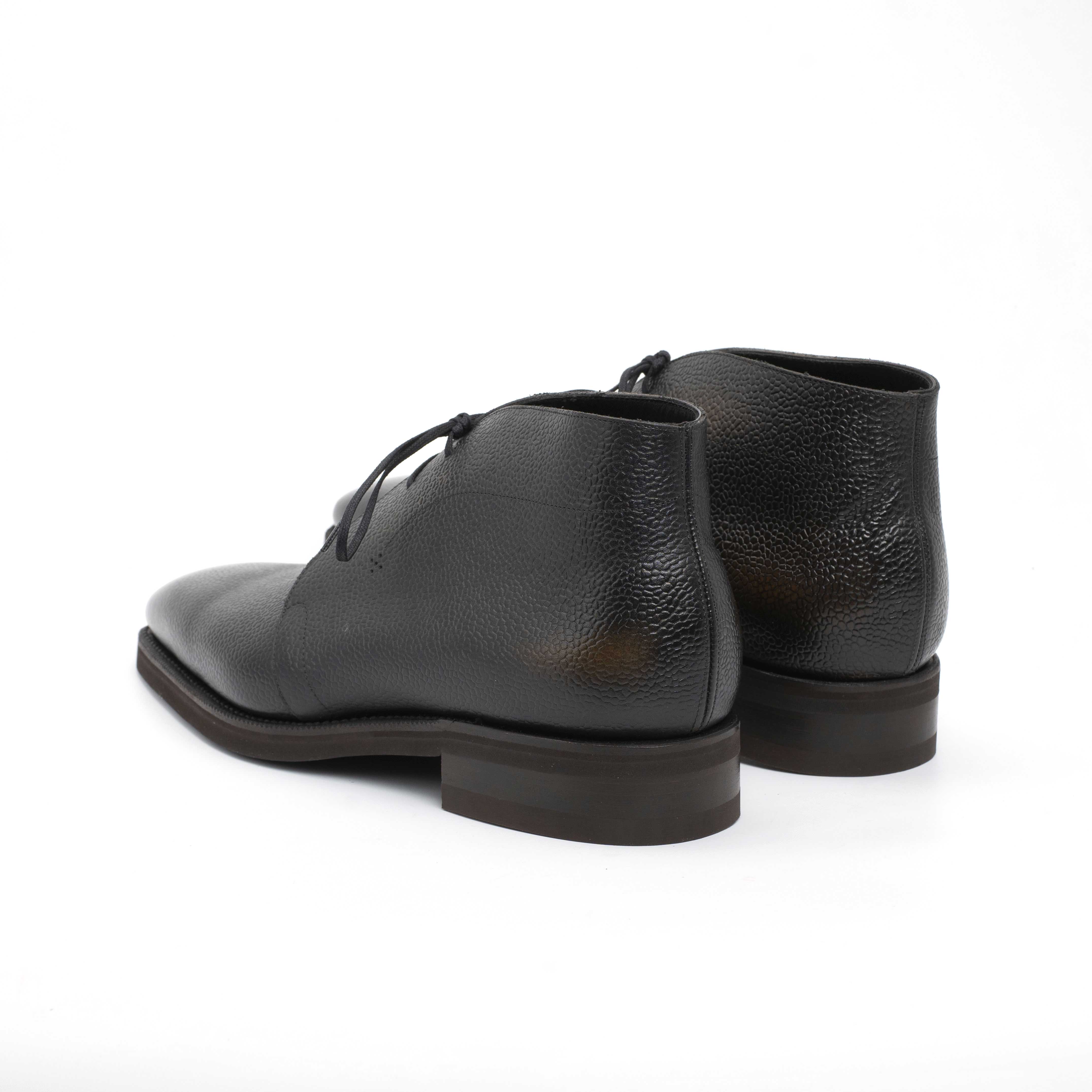 Robert Chukka Boot - Ebony Handmade Patina