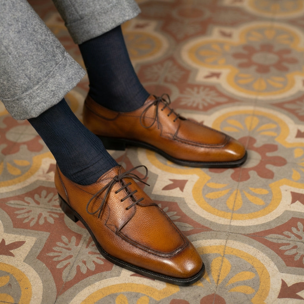 Tete Moc Toe Derby - Butterscotch