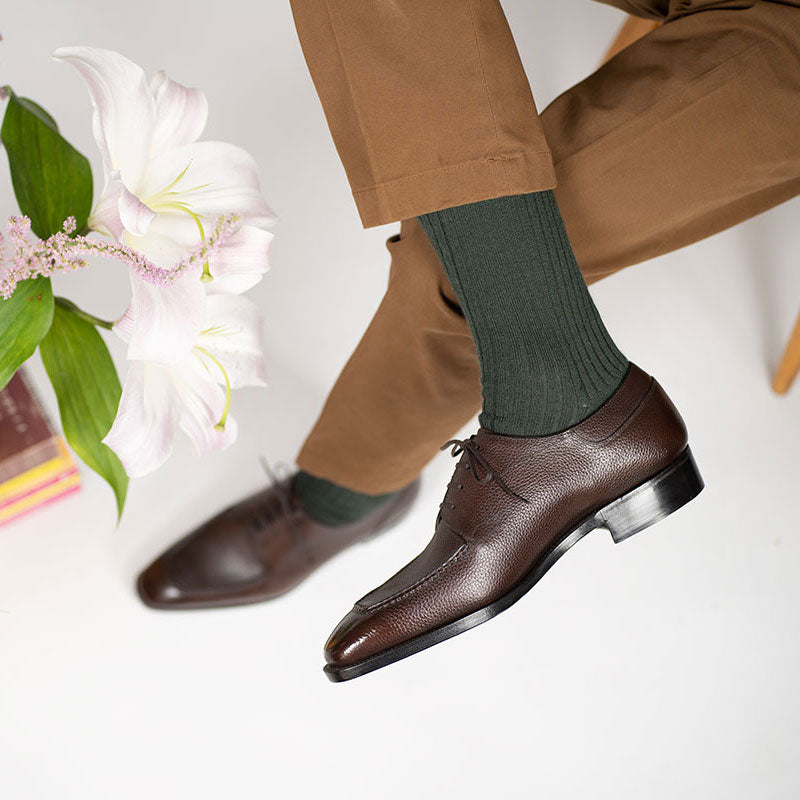 Tete Moc Toe Derby by Norman Vilalta Goodyear-welted shoes in Barcelona, Spain