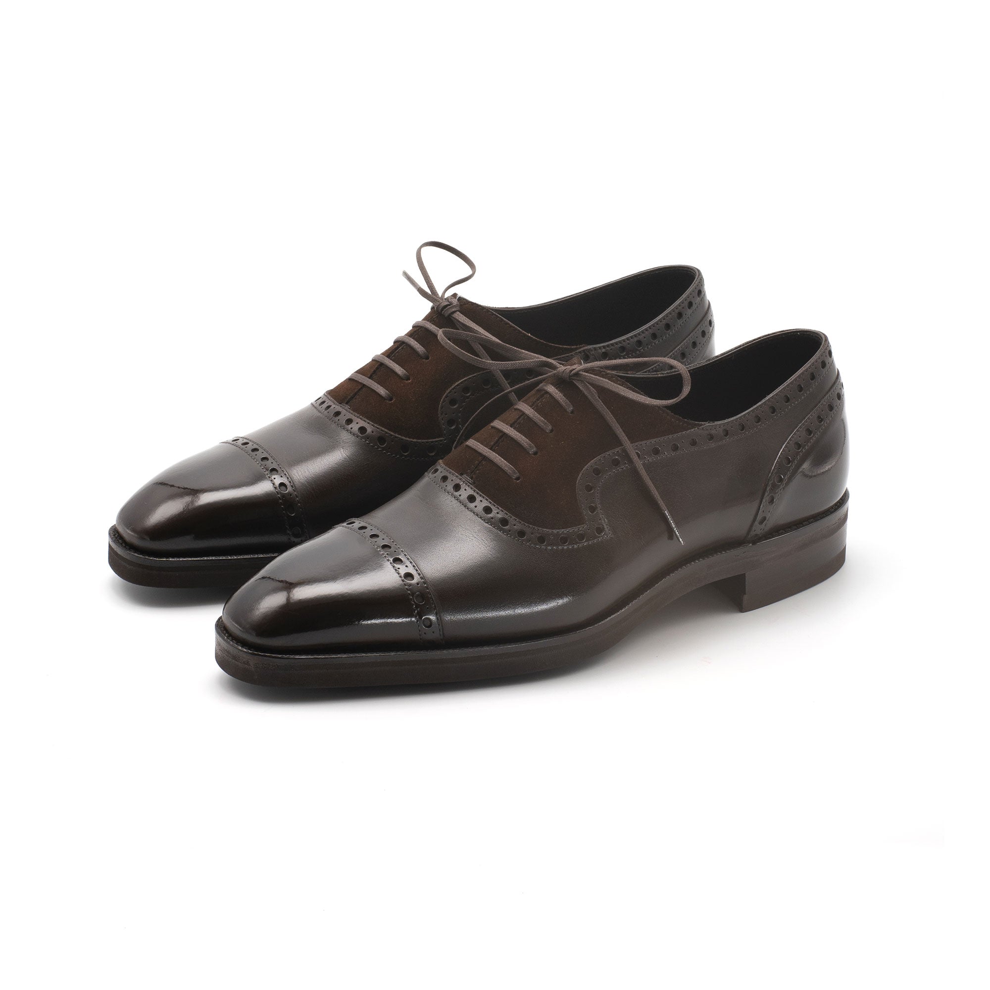 Adelaide Full Brogue Oxford Shoe | Norman Vilalta Bespoke Shoemakers