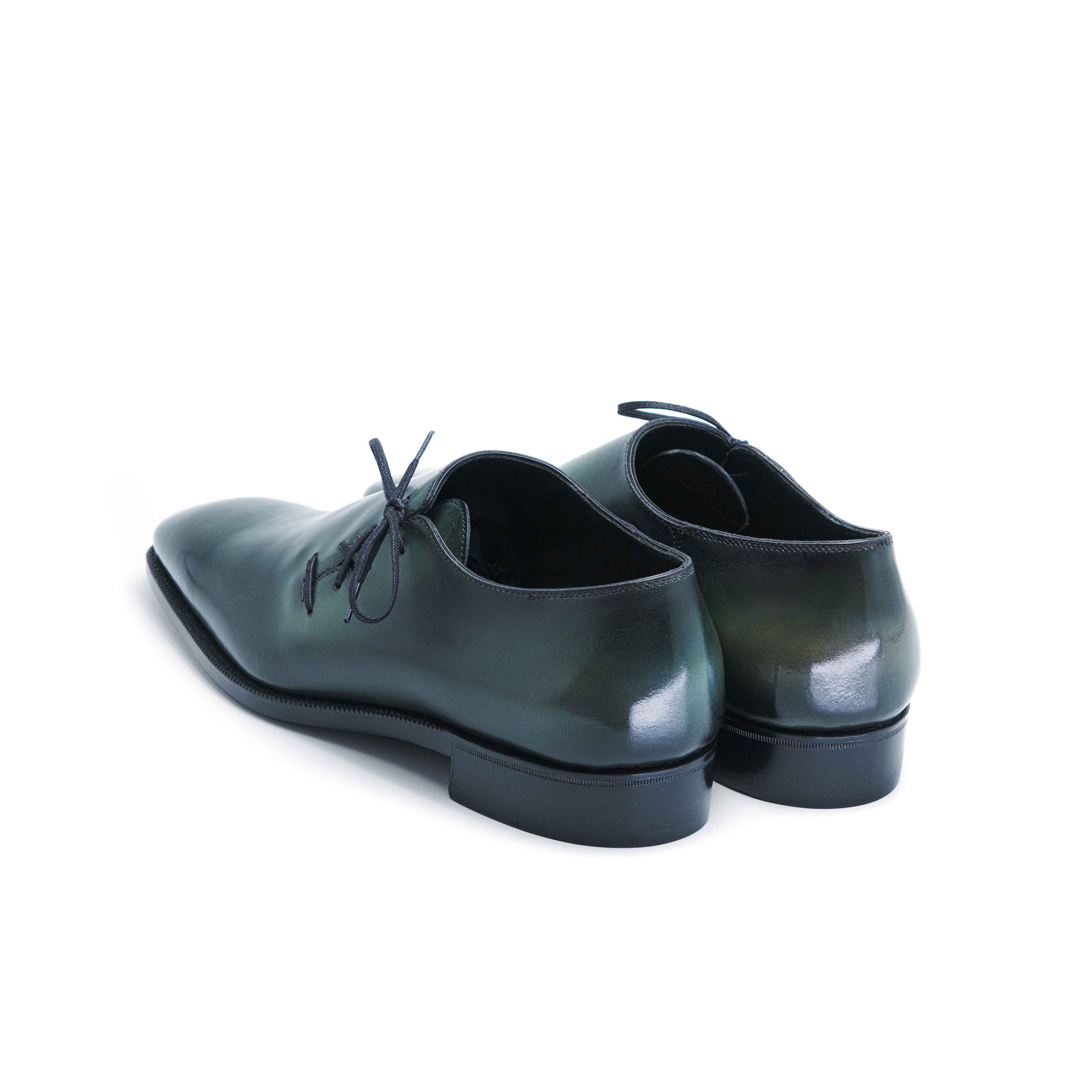 Wholecut Oxford Shoe - Antique Jade