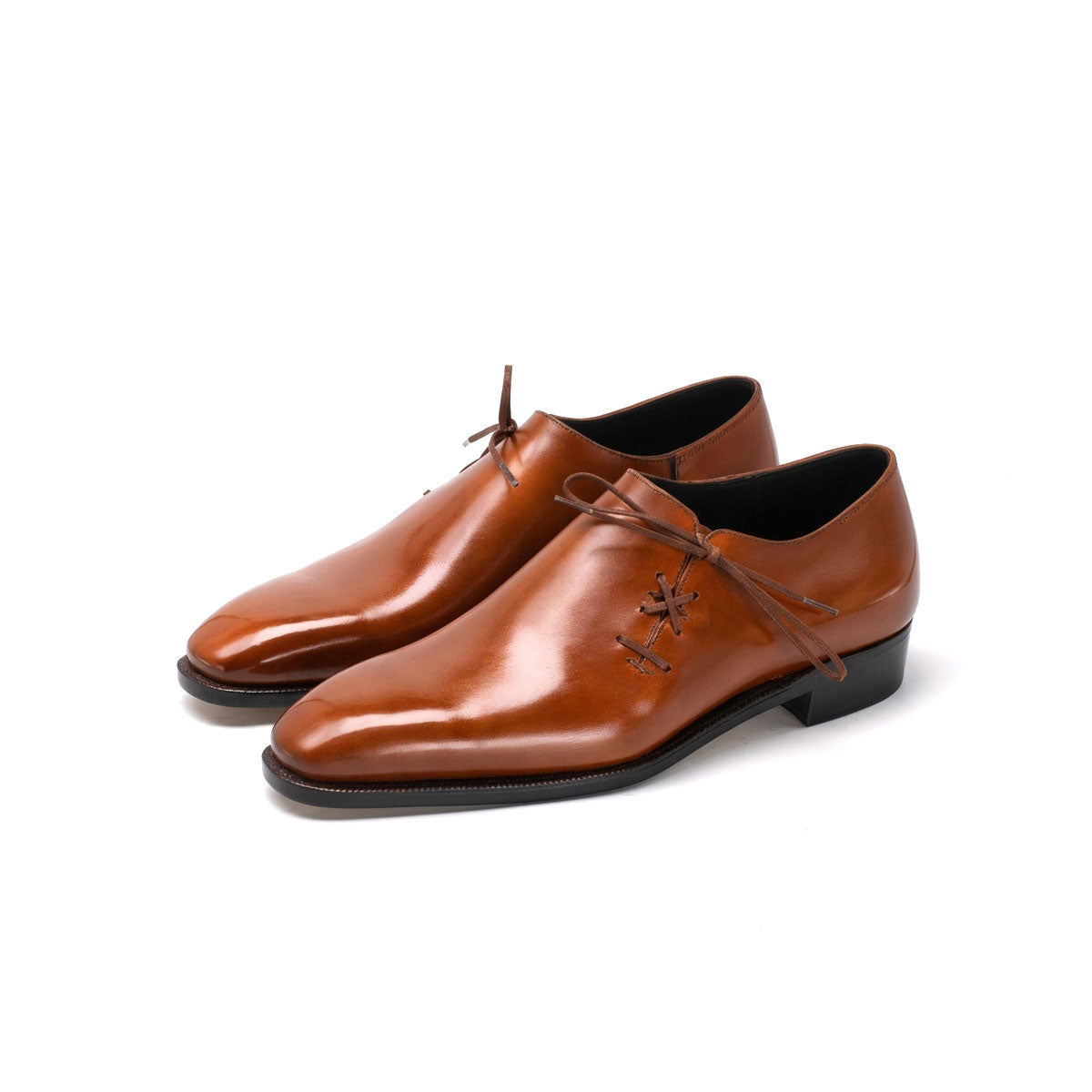 Wholecut Oxford Shoe - Cognac