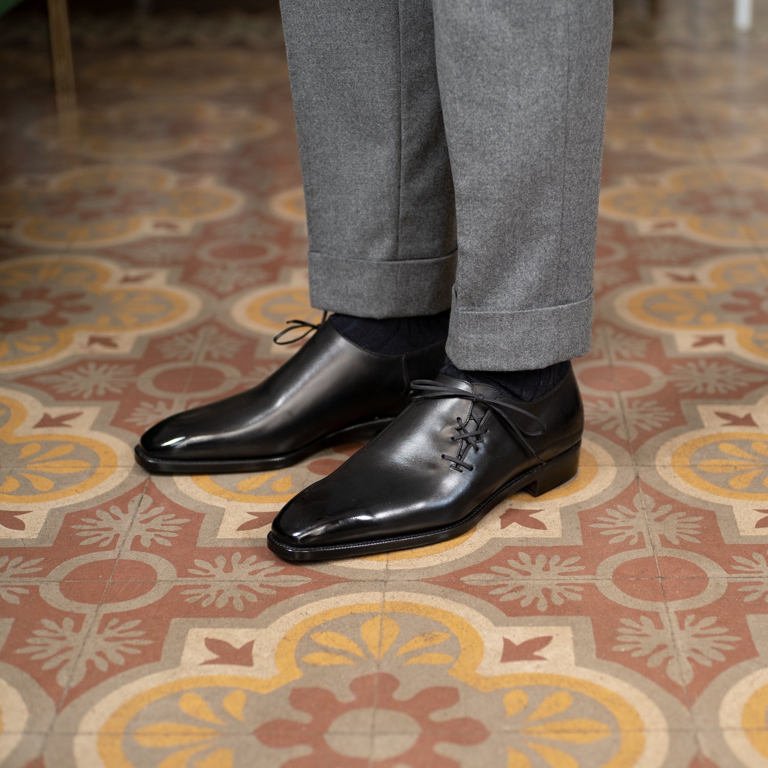 Wholecut Oxford by Norman Vilalta men's Goodyear-welted wholecut shoes in Barcelona, Spain