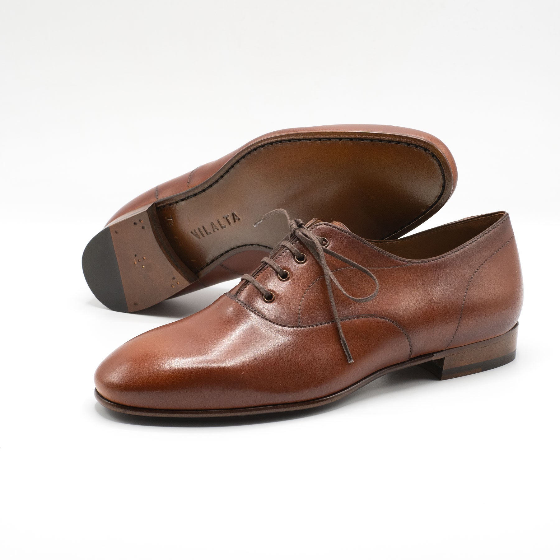 Salvador Oxford - Cognac Semi Unlined