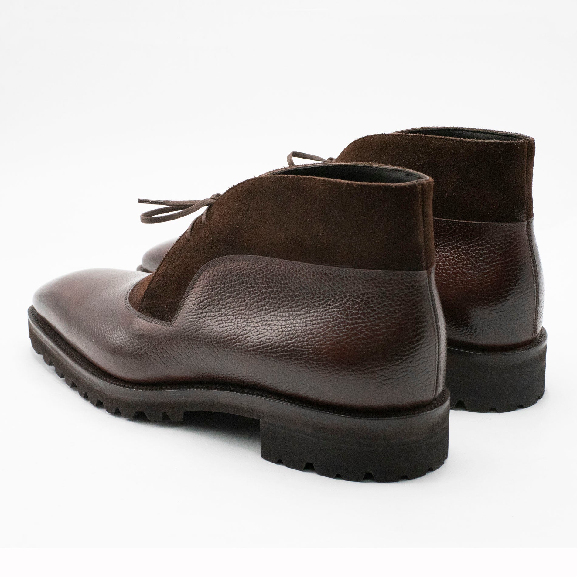 Boulevardier Chukka Boot MTO (BUTTON SOLE) - Coffee Brown