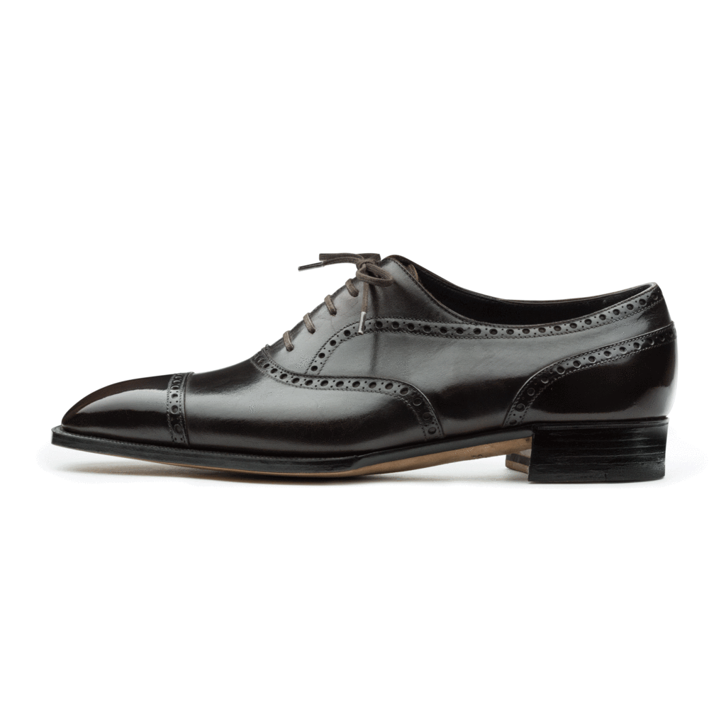 Handmade full brogue oxford shoes by Norman Vilalta handmade shoes
