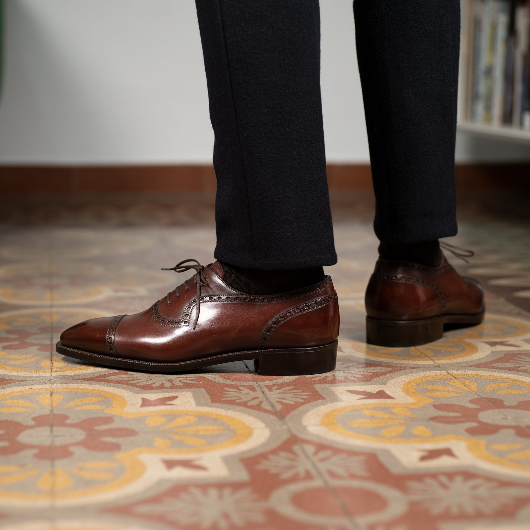 Adelaide Full Brogue by Norman Vilalta Bespoke Shoemakers