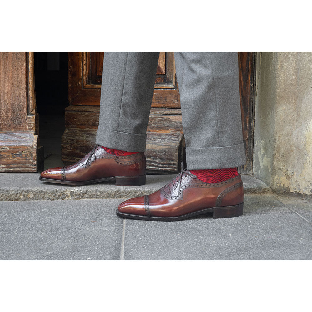 Andrés Adelaide Oxford MTO - Marrón Mediterráneo