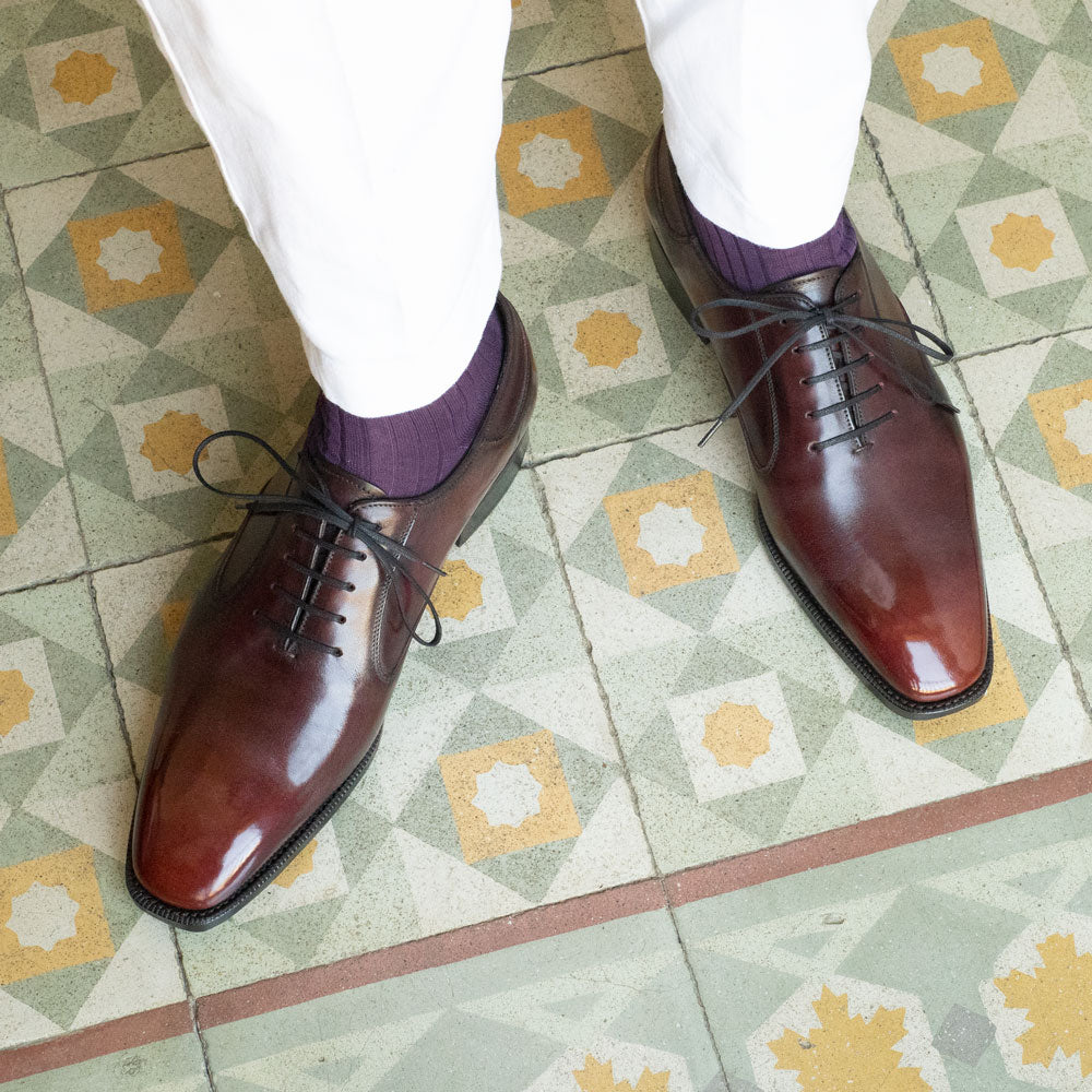 Balmoral Origin Shoe MTO - Mahogany Patina
