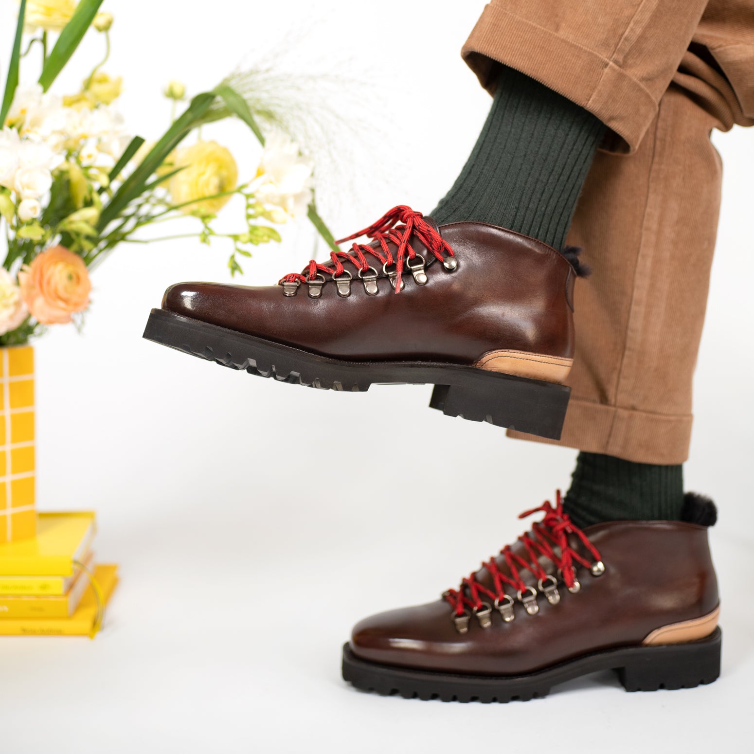 Borcego Mountain Boot by Norman Vilalta Men’s Goodyear-welted Boots in Barcelona, Spain