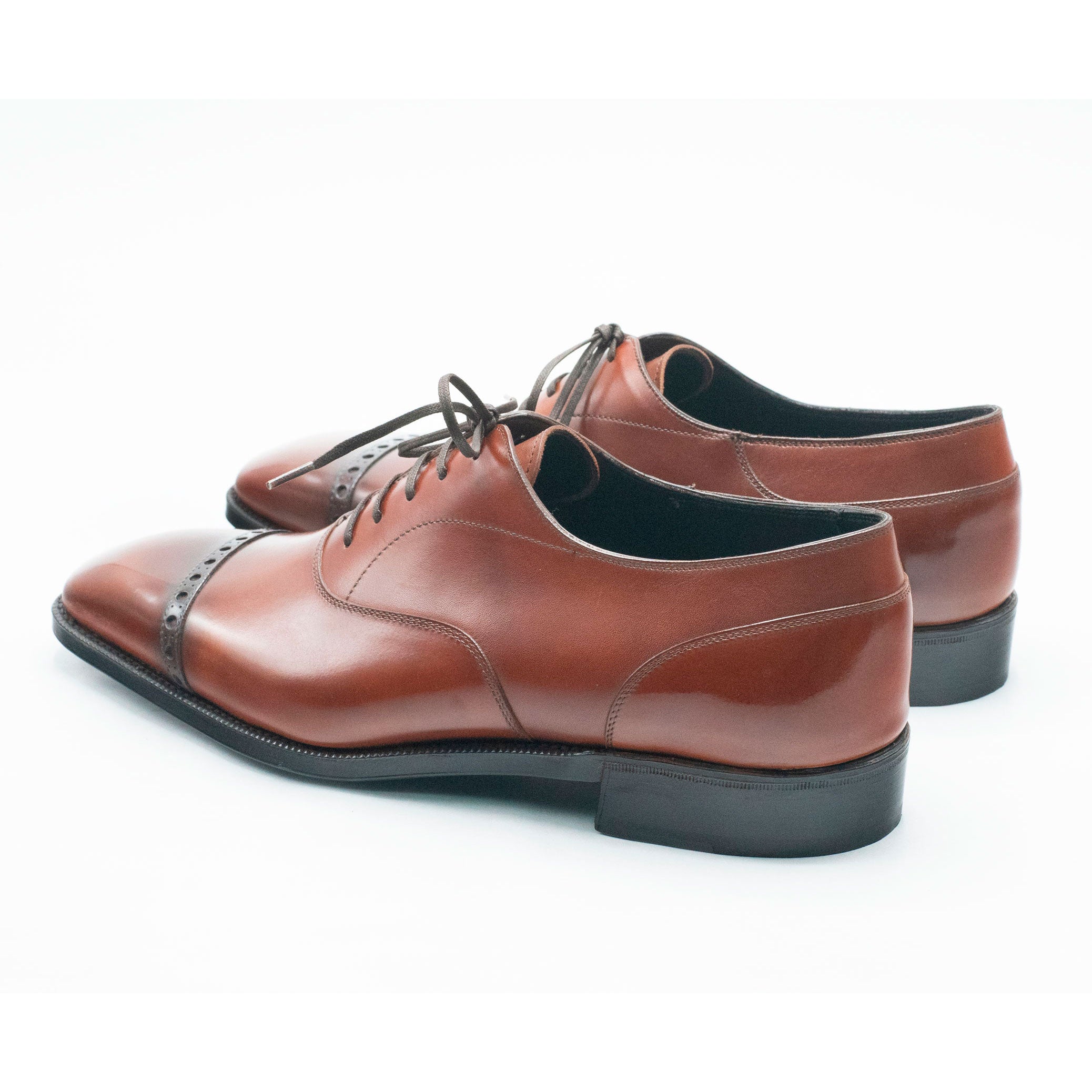 Mario Cap Toe Oxford Shoe by Norman Vilalta Men's Goodyear-welted Shoes in Barcelona, Spain