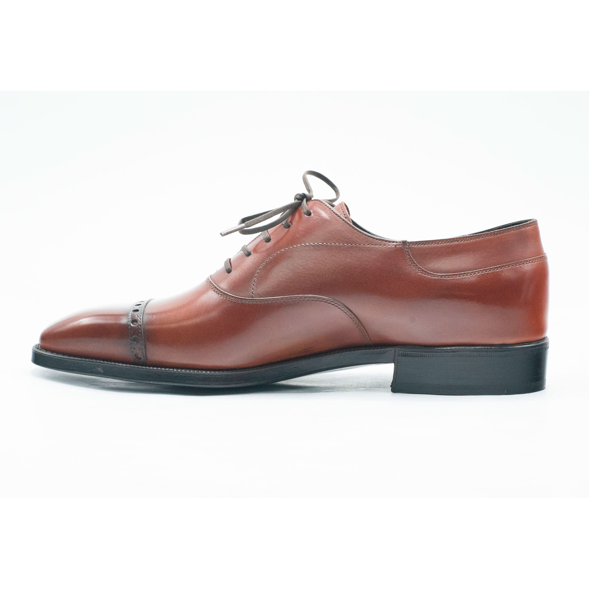 Mario Cap Toe Oxford Shoe by Norman Vilalta Men's Goodyear-welted Shoes in Barcelona, Spain