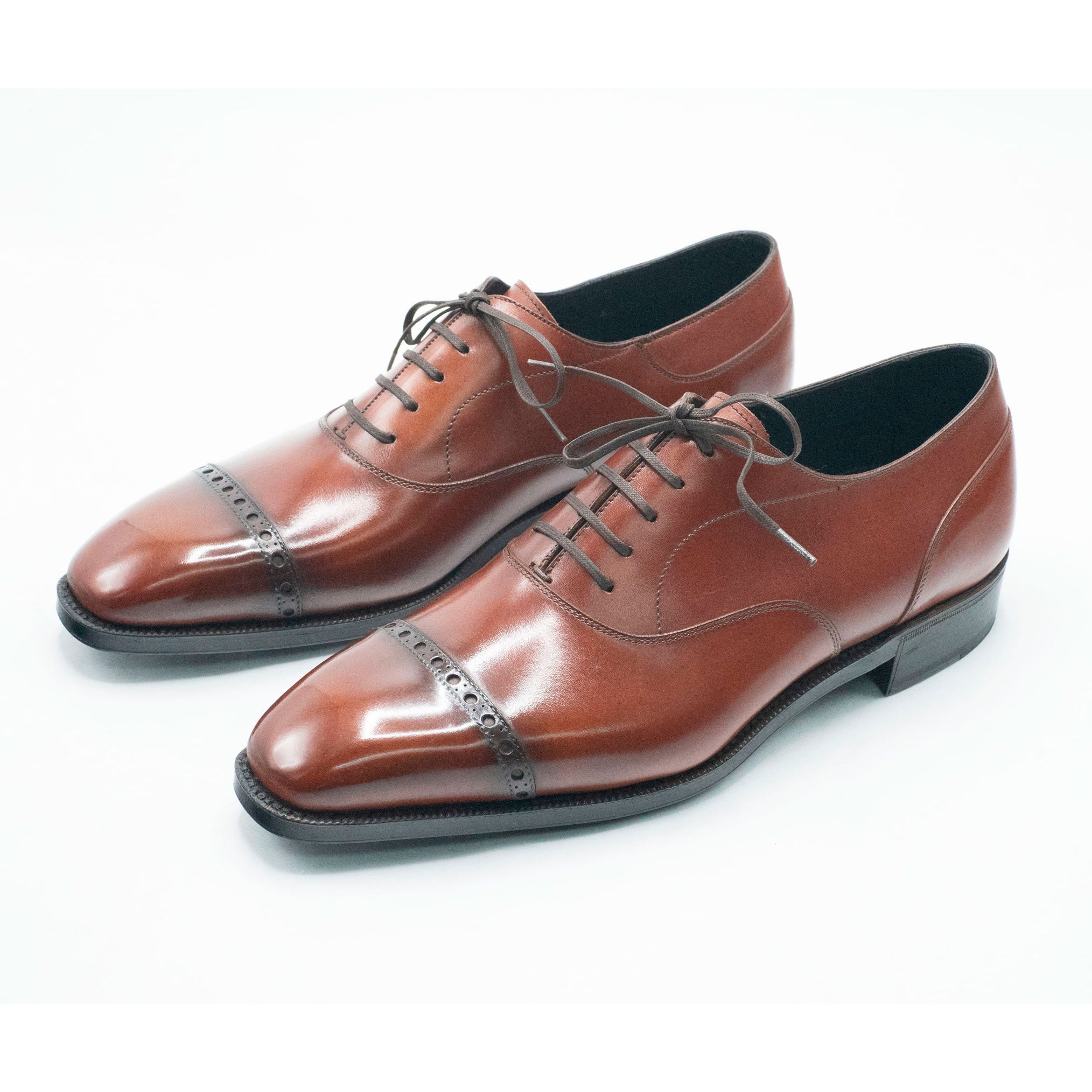 Mario Cap Toe Oxford Shoe by Norman Vilalta Men's Goodyear-welted Shoes in Barcelona, Spain