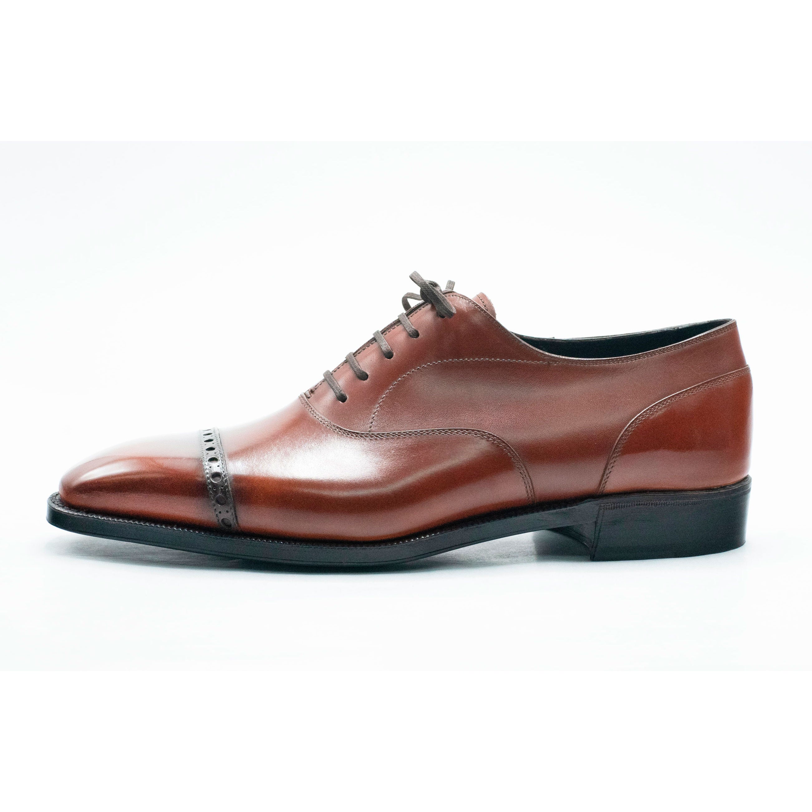 Mario Cap Toe Oxford Shoe by Norman Vilalta Men's Goodyear-welted Shoes in Barcelona, Spain