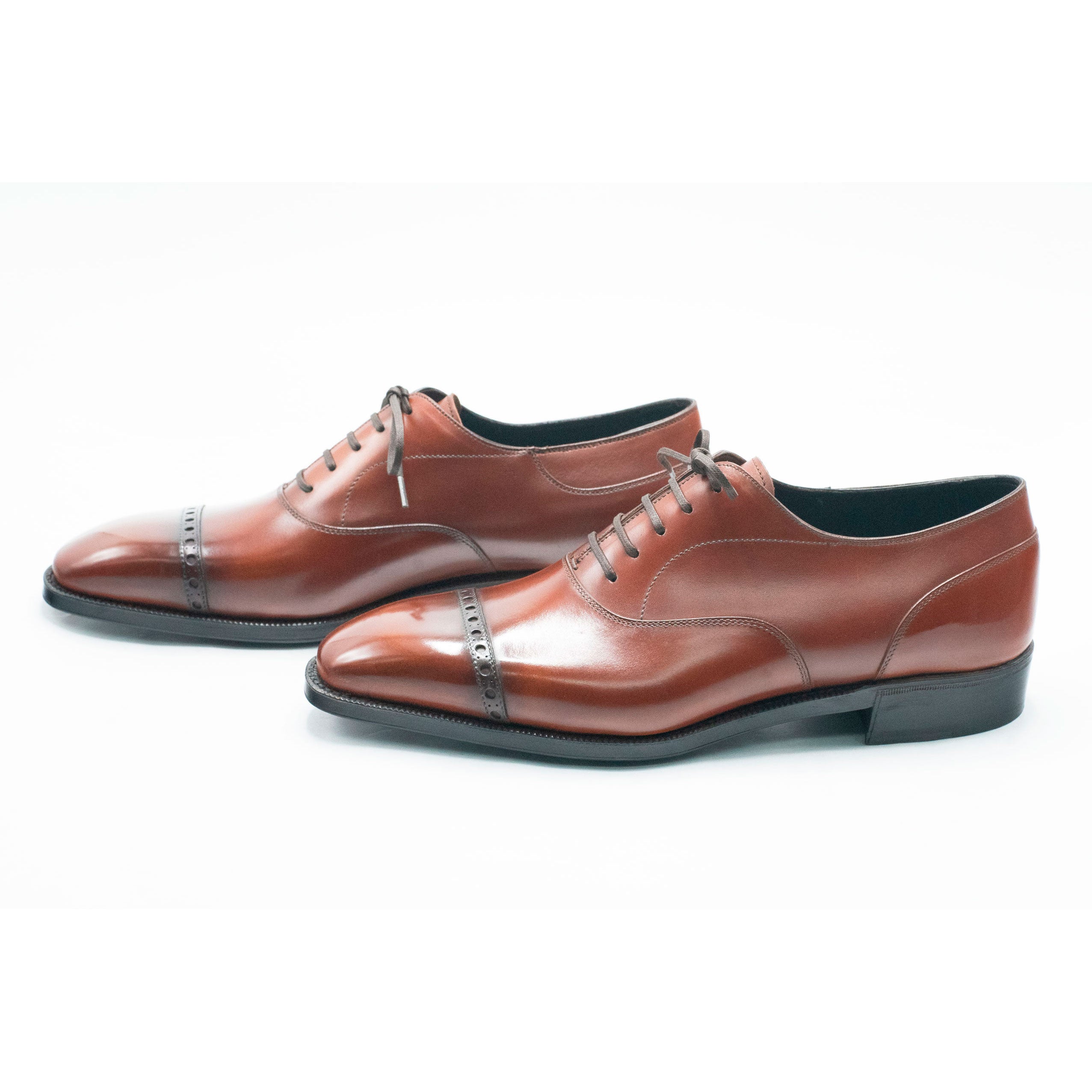 Mario Cap Toe Oxford Shoe by Norman Vilalta Men's Goodyear-welted Shoes in Barcelona, Spain