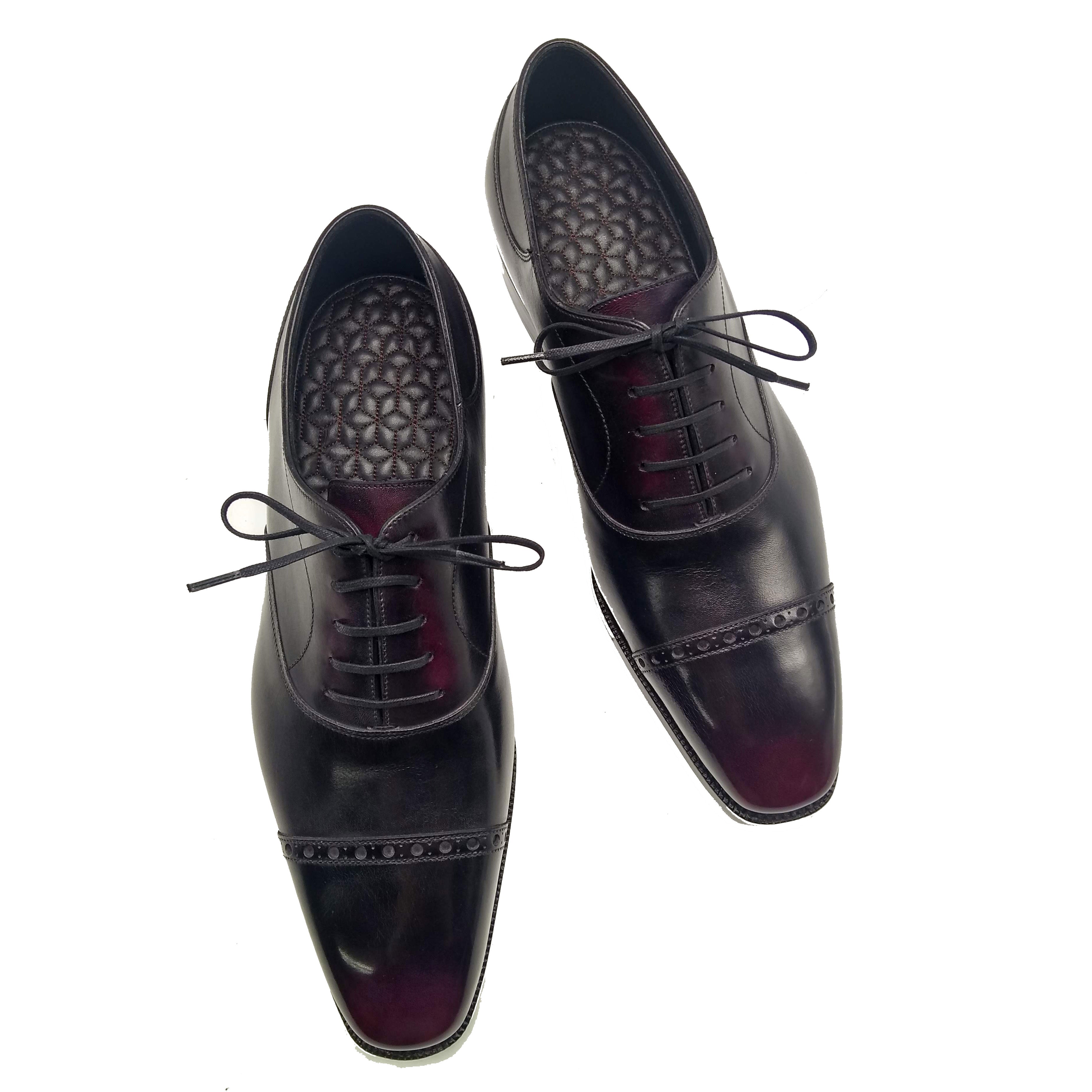 Mario Cap Toe Oxford Shoe by Norman Vilalta Men's Goodyear-welted Shoes in Barcelona, Spain