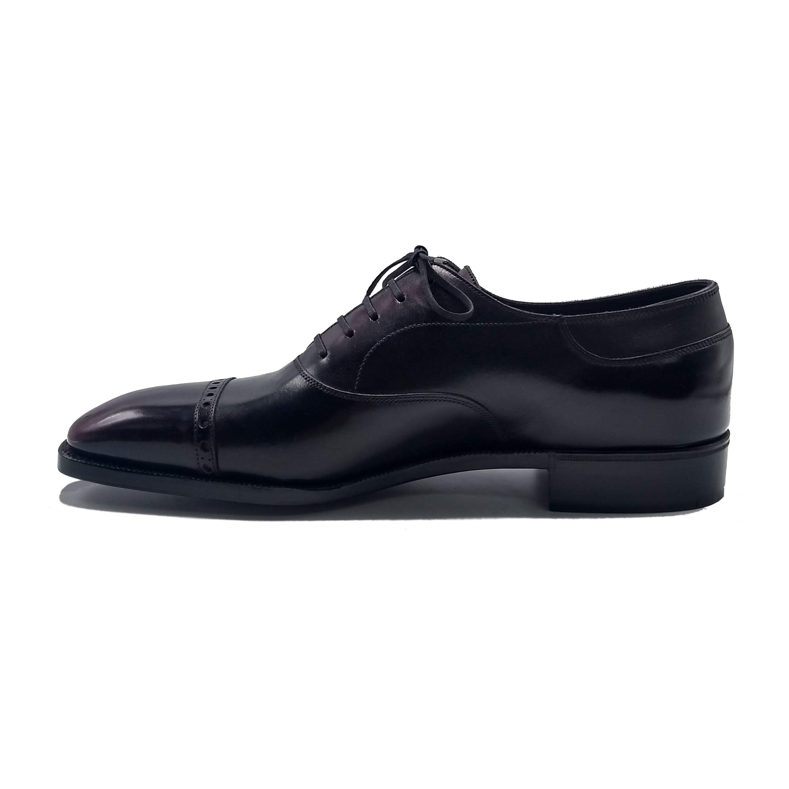 Mario Cap Toe Oxford Shoe by Norman Vilalta Men's Goodyear-welted Shoes in Barcelona, Spain