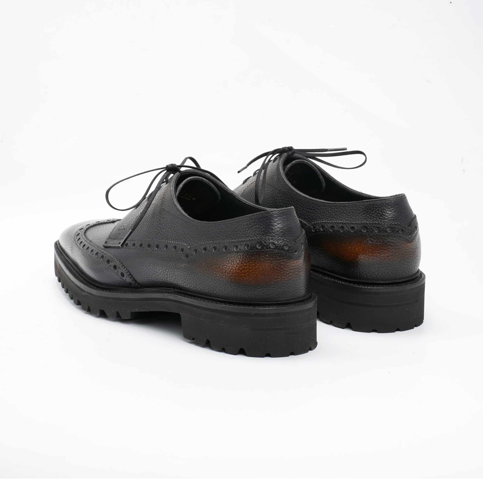 Coltrane Wingtip Derby by Norman Vilalta men's Goodyear-welted wingtip derby shoes in Barcelona, Spain