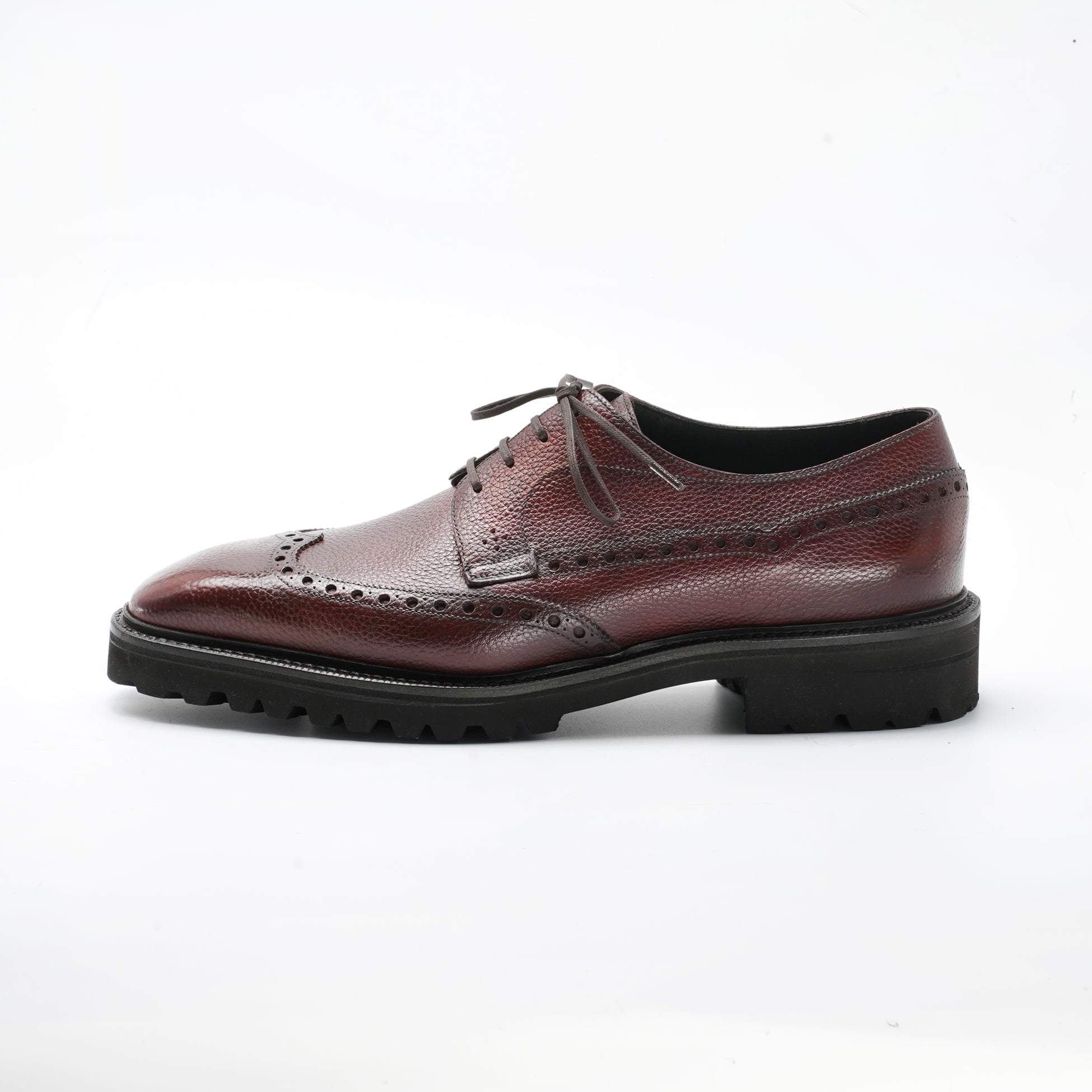 Coltrane Wingtip Derby by Norman Vilalta men's Goodyear-welted wingtip derby shoes in Barcelona, Spain