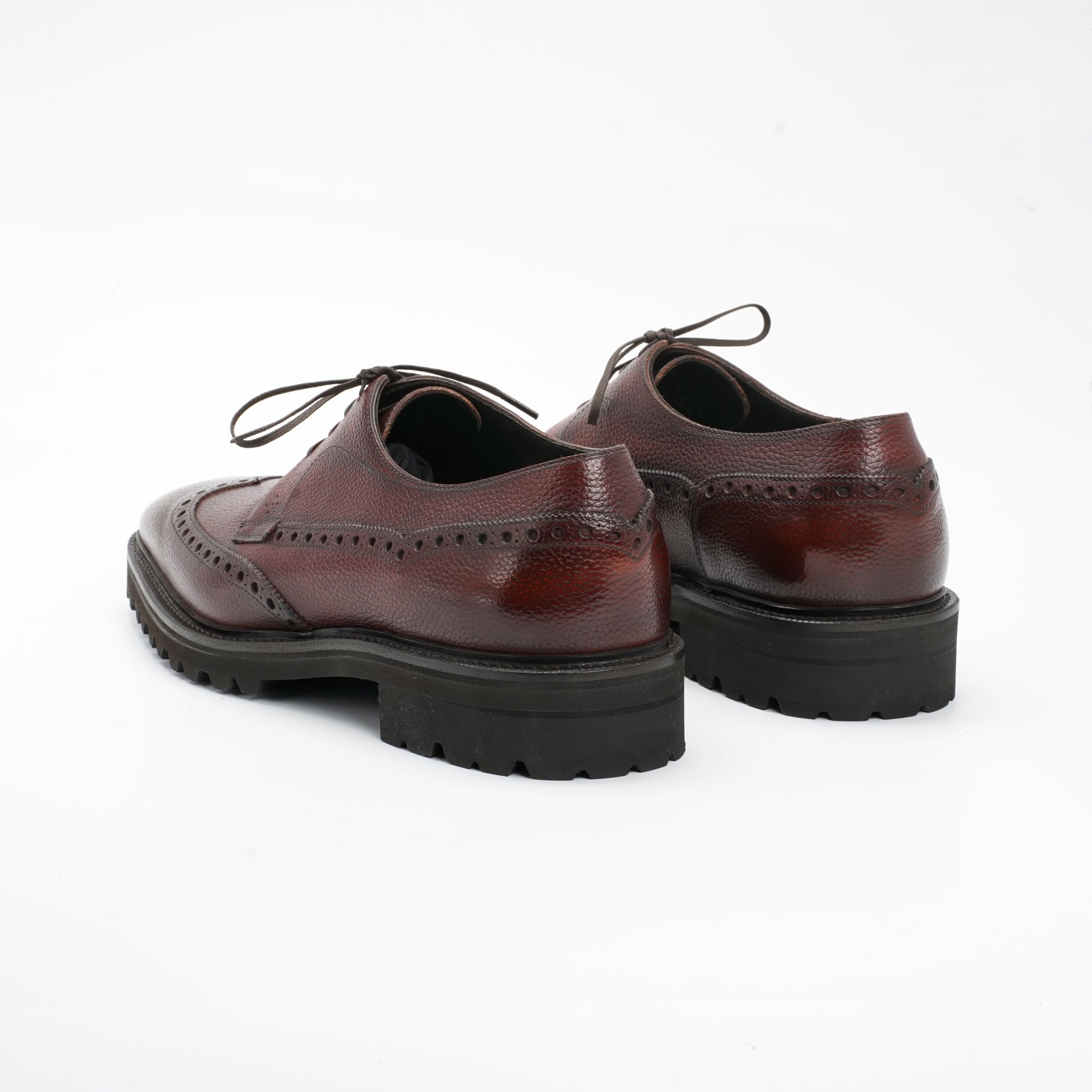Coltrane Wingtip Derby by Norman Vilalta men's Goodyear-welted wingtip derby shoes in Barcelona, Spain