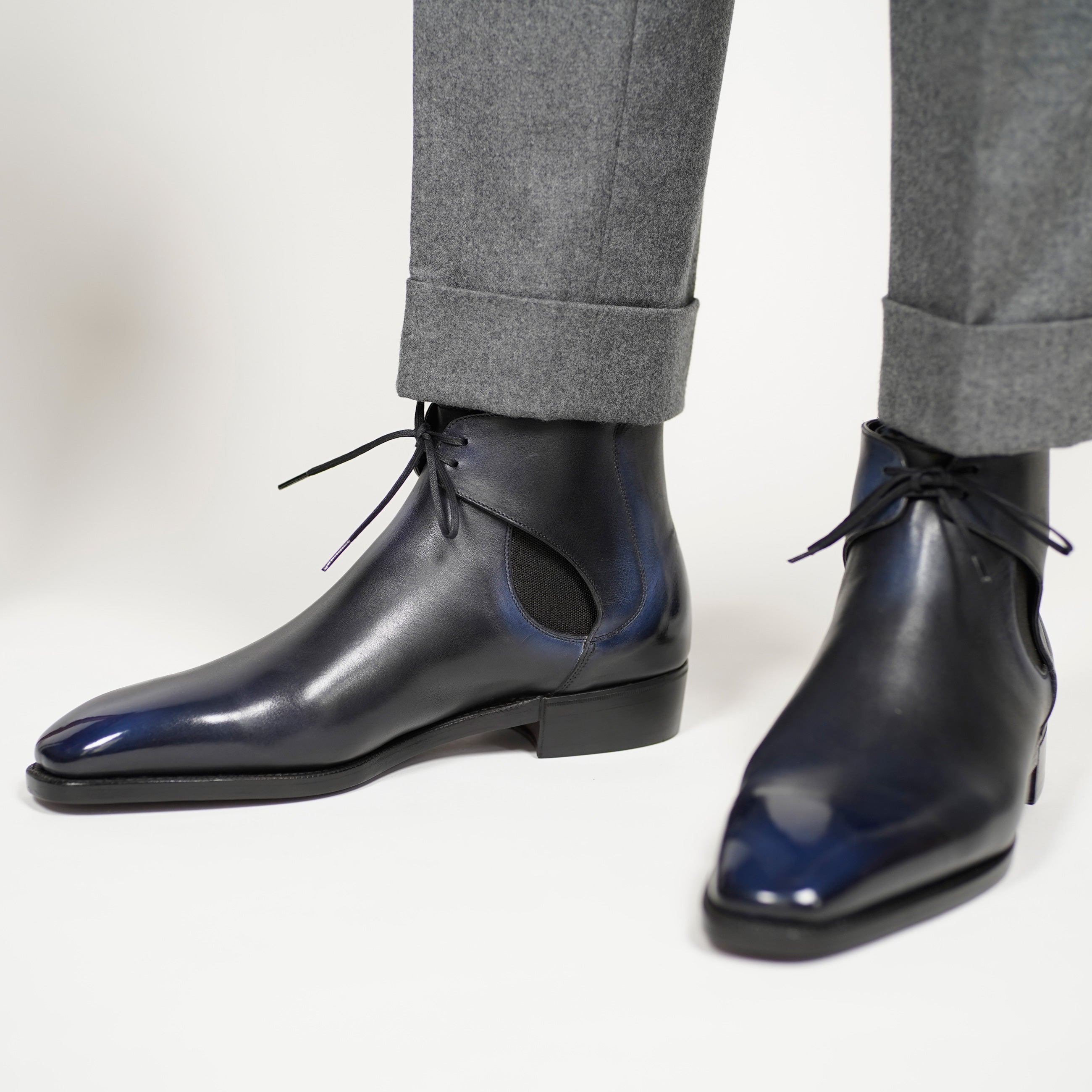 Decon Chelsea Boots by Norman Vilalta Goodyear-welted Chelsea Boots in Barcelona Spain