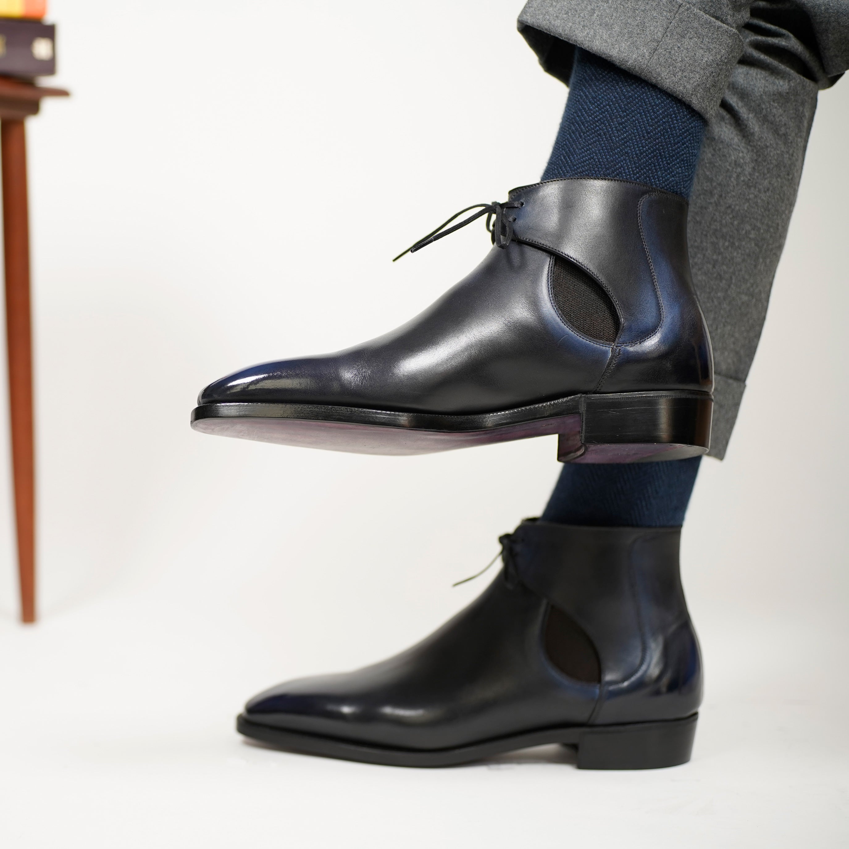 Decon Chelsea Boots by Norman Vilalta Goodyear-welted Chelsea Boots in Barcelona Spain