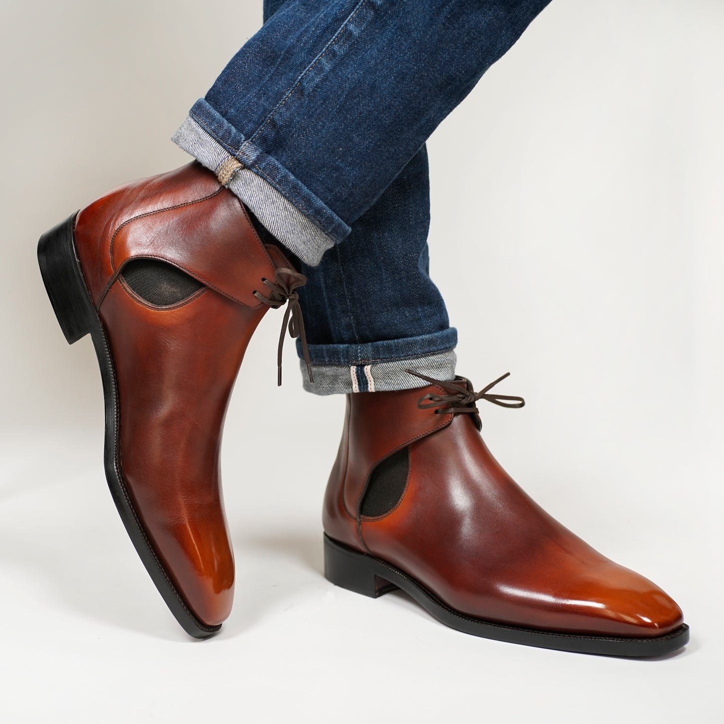 Decon Chelsea Boots by Norman Vilalta Goodyear-welted Chelsea Boots in Barcelona Spain