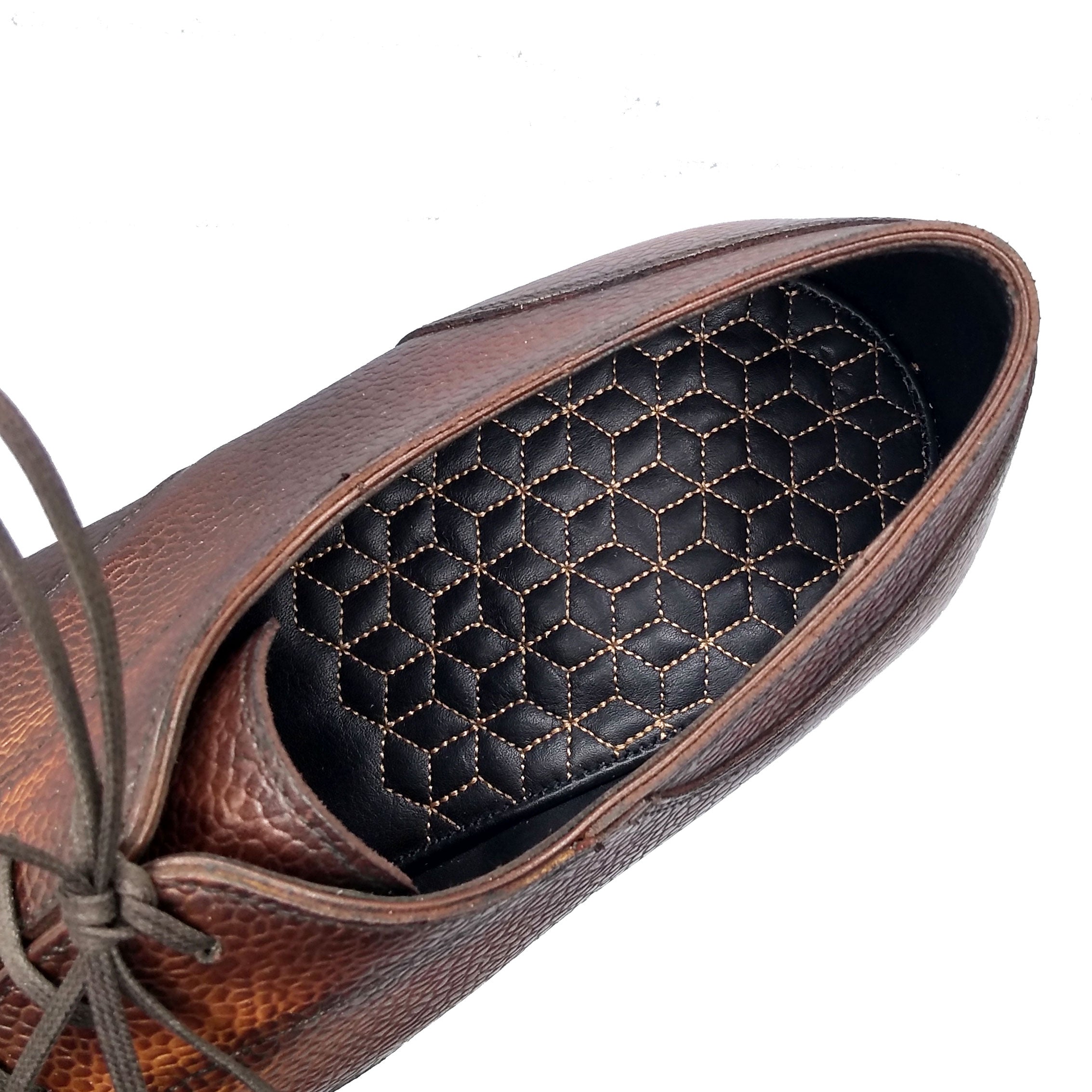 Simple Derby Shoe by Norman Vilalta Mens Goodyear-welted derby shoes in Barcelona, Spain