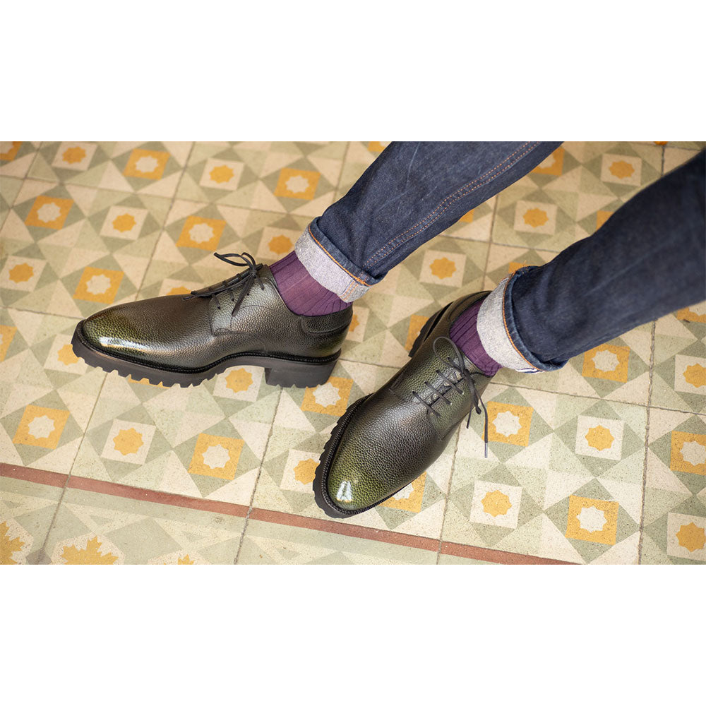 Simple Derby Shoe by Norman Vilalta Mens Goodyear-welted derby shoes in Barcelona, Spain
