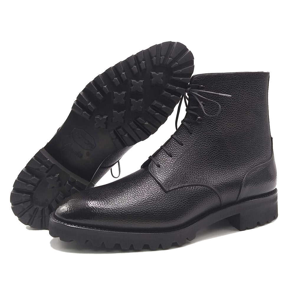 Derby Simple Boot MTO - Dark Brown Suede