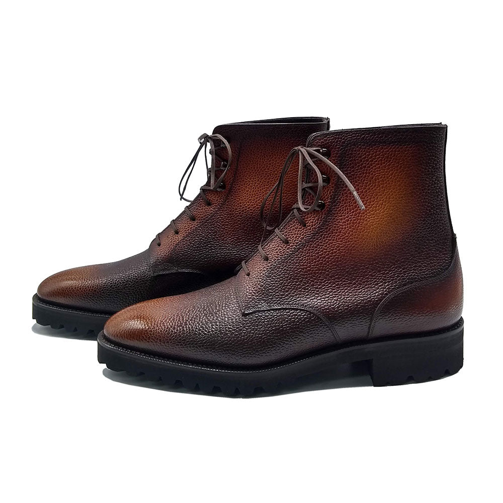 Men's Derby Simple Boot made in Spain by Norman Vilalta in Barcelona