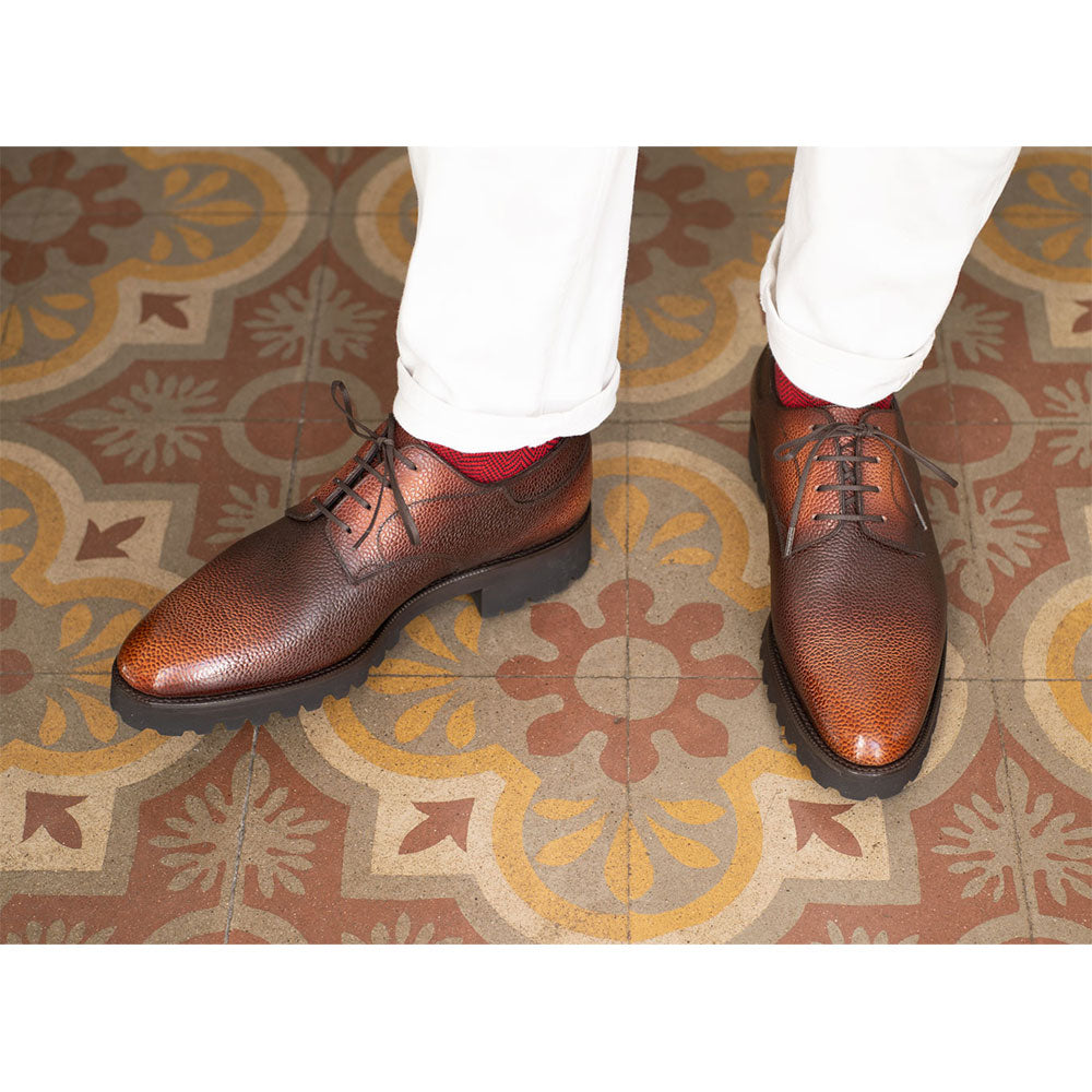 Simple Derby Shoe by Norman Vilalta Mens Goodyear-welted derby shoes in Barcelona, Spain