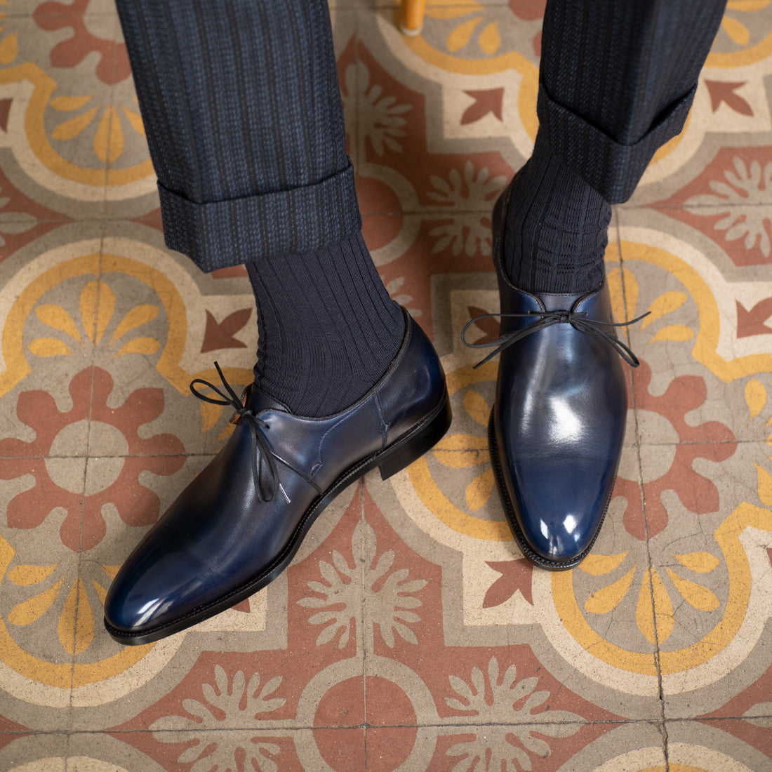 Eduardo Derby Shoe by Norman Vilalta Goodyear-welted shoes in Barcelona, Spain