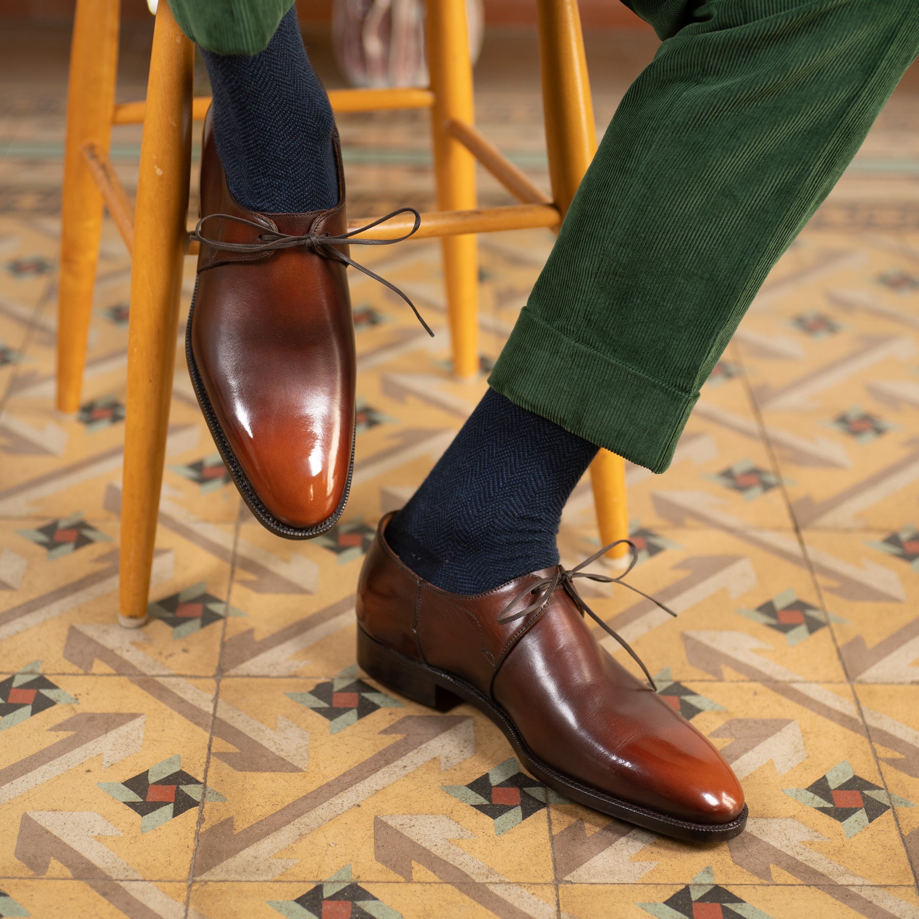 Eduardo Derby Shoe by Norman Vilalta Goodyear-welted shoes in Barcelona, Spain
