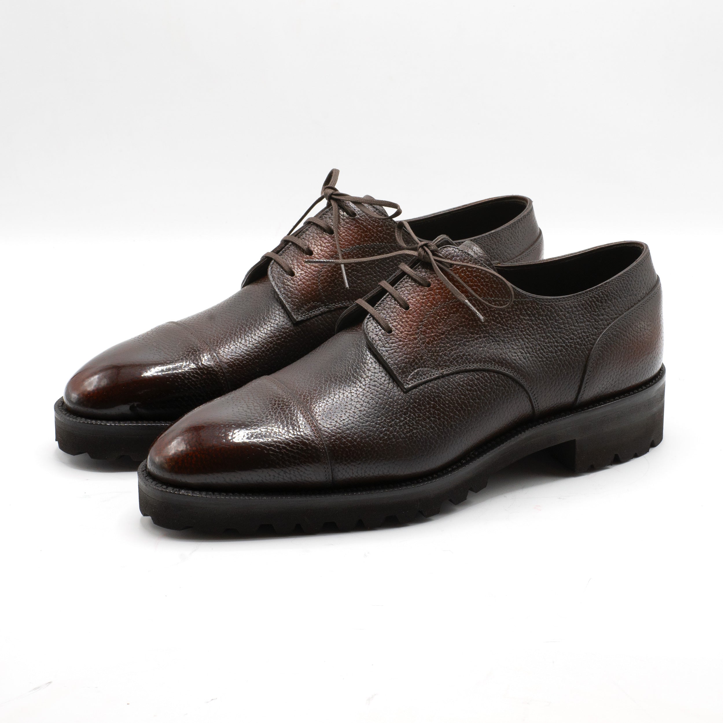 Frank Cap Toe Derby Boot by Norman Vilalta Bespoke Shoemakers