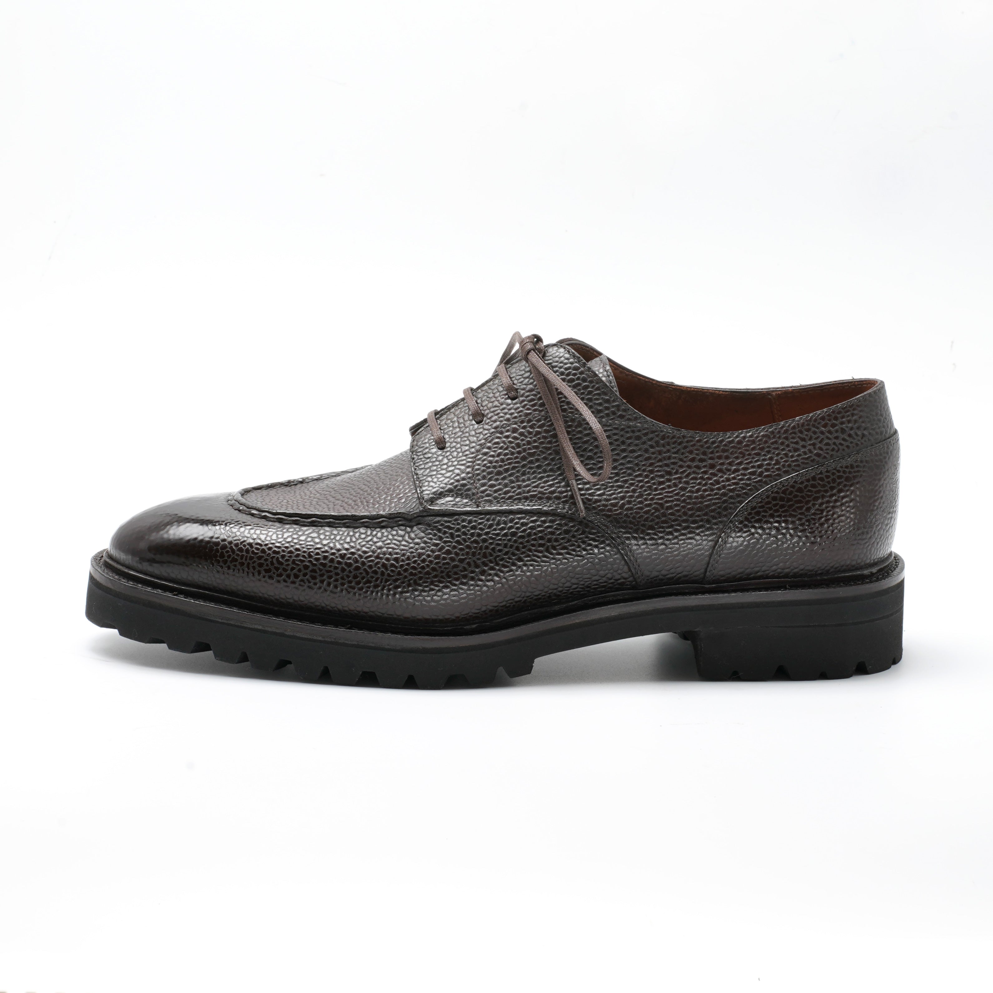 Gaspar U-tip Derby by Norman Vilalta men's Goodyear-welted derby shoes in Barcelona, Spain