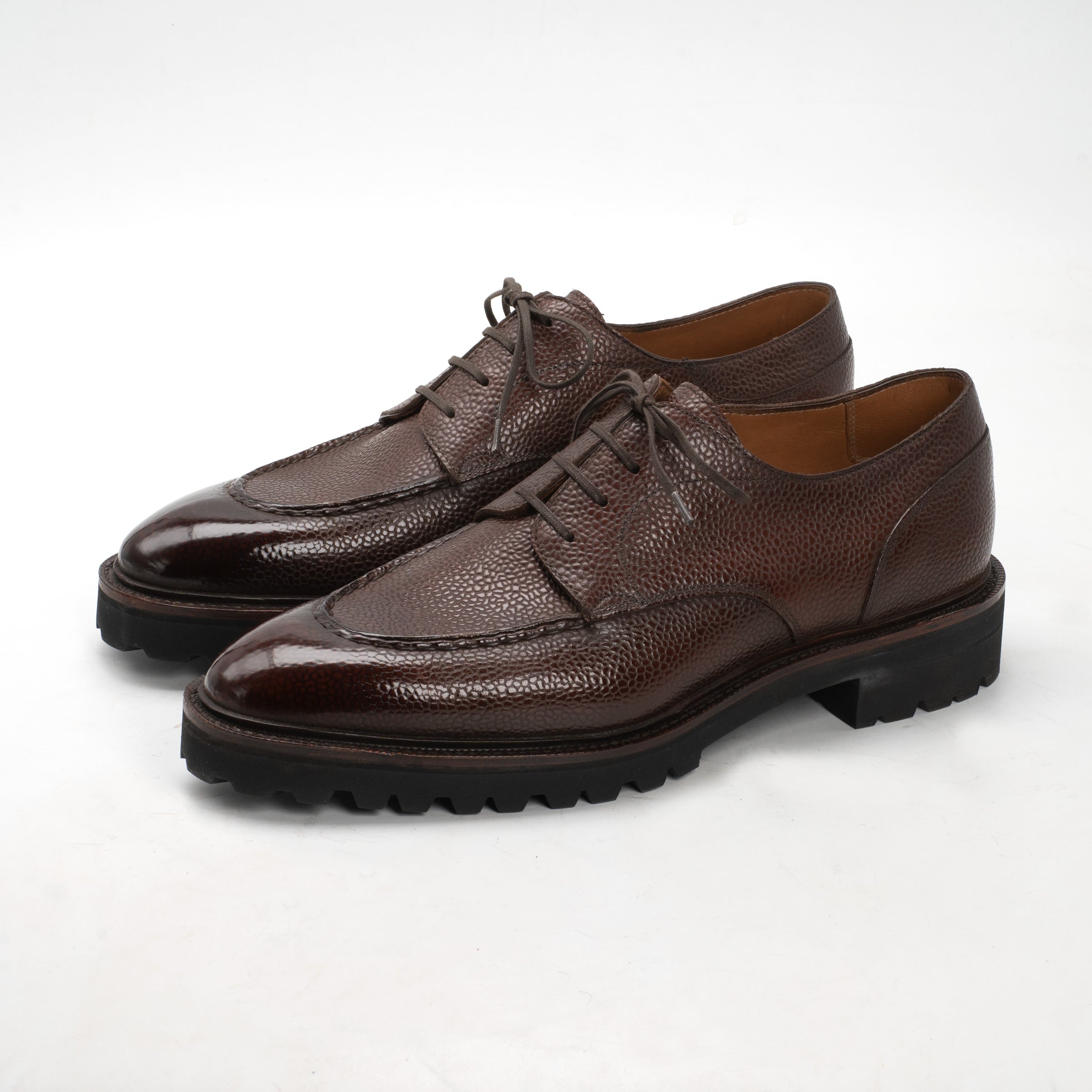 Gaspar U-tip Derby by Norman Vilalta men's Goodyear-welted derby shoes in Barcelona, Spain