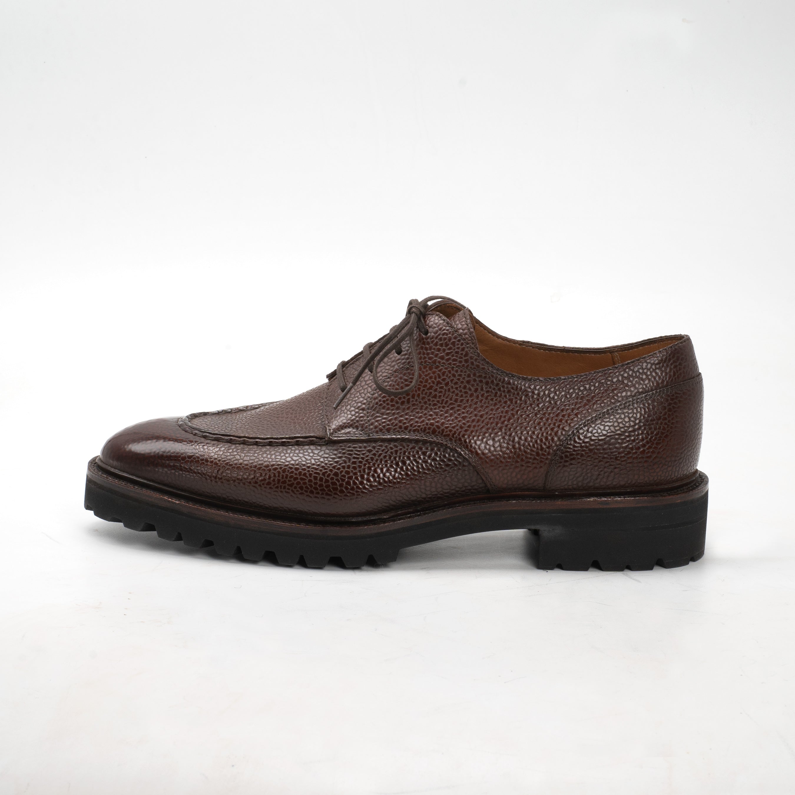 Gaspar U-tip Derby by Norman Vilalta men's Goodyear-welted derby shoes in Barcelona, Spain