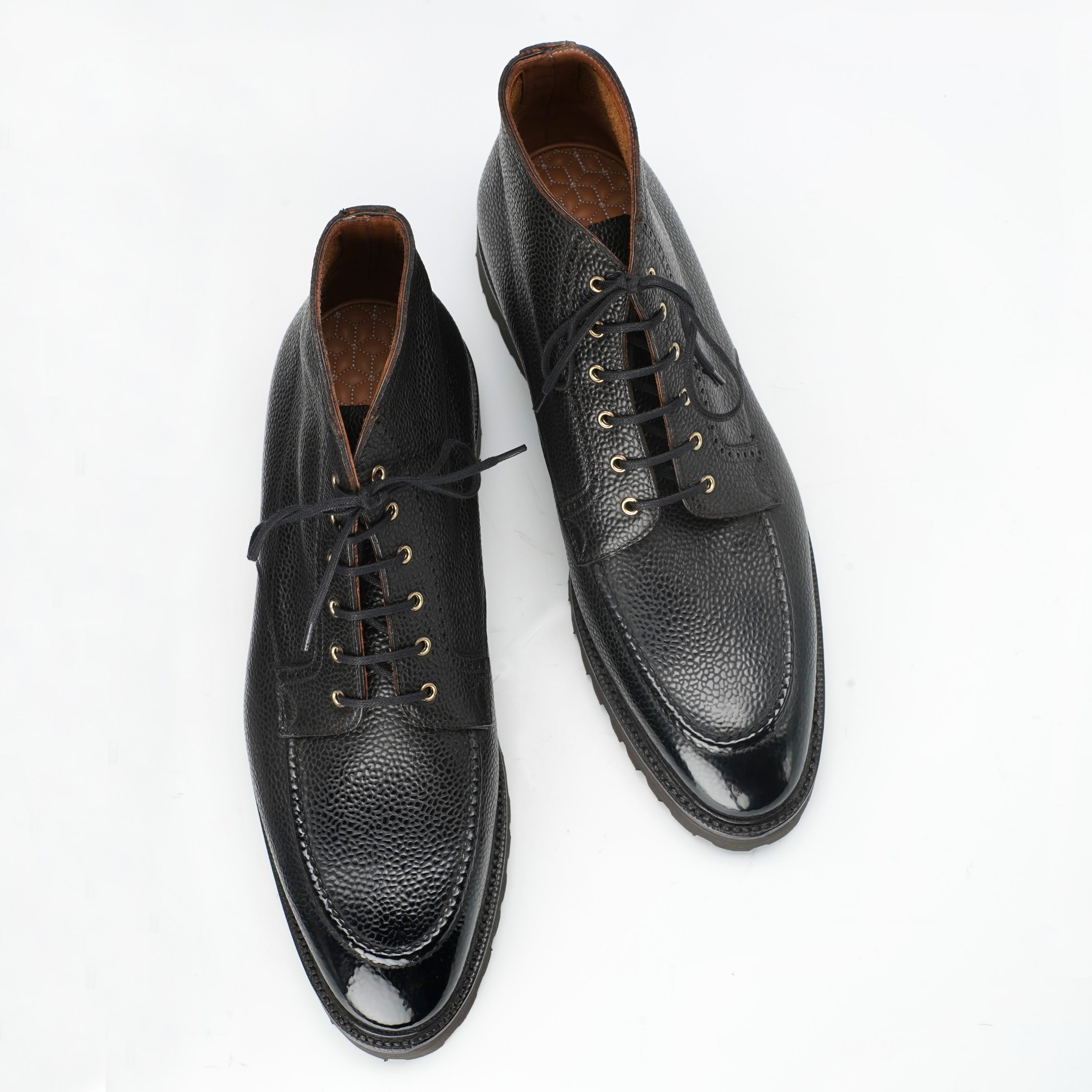 Haring Moc Toe Derby Boot by Norman Vilalta Men’s Boots in Barcelona Spain