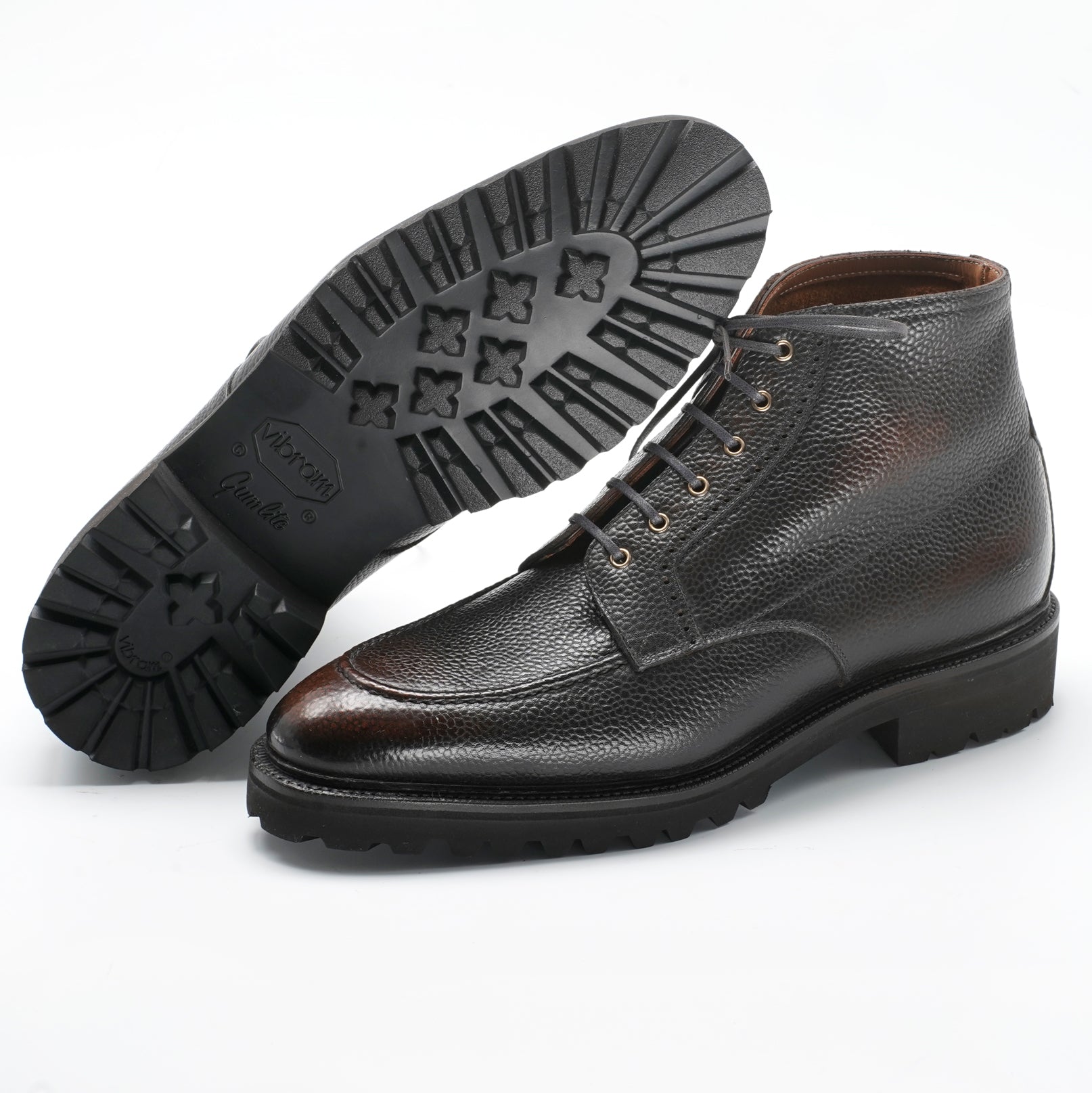 Haring Moc Toe Derby Boot by Norman Vilalta Men’s Derby Boots in Barcelona, Spain