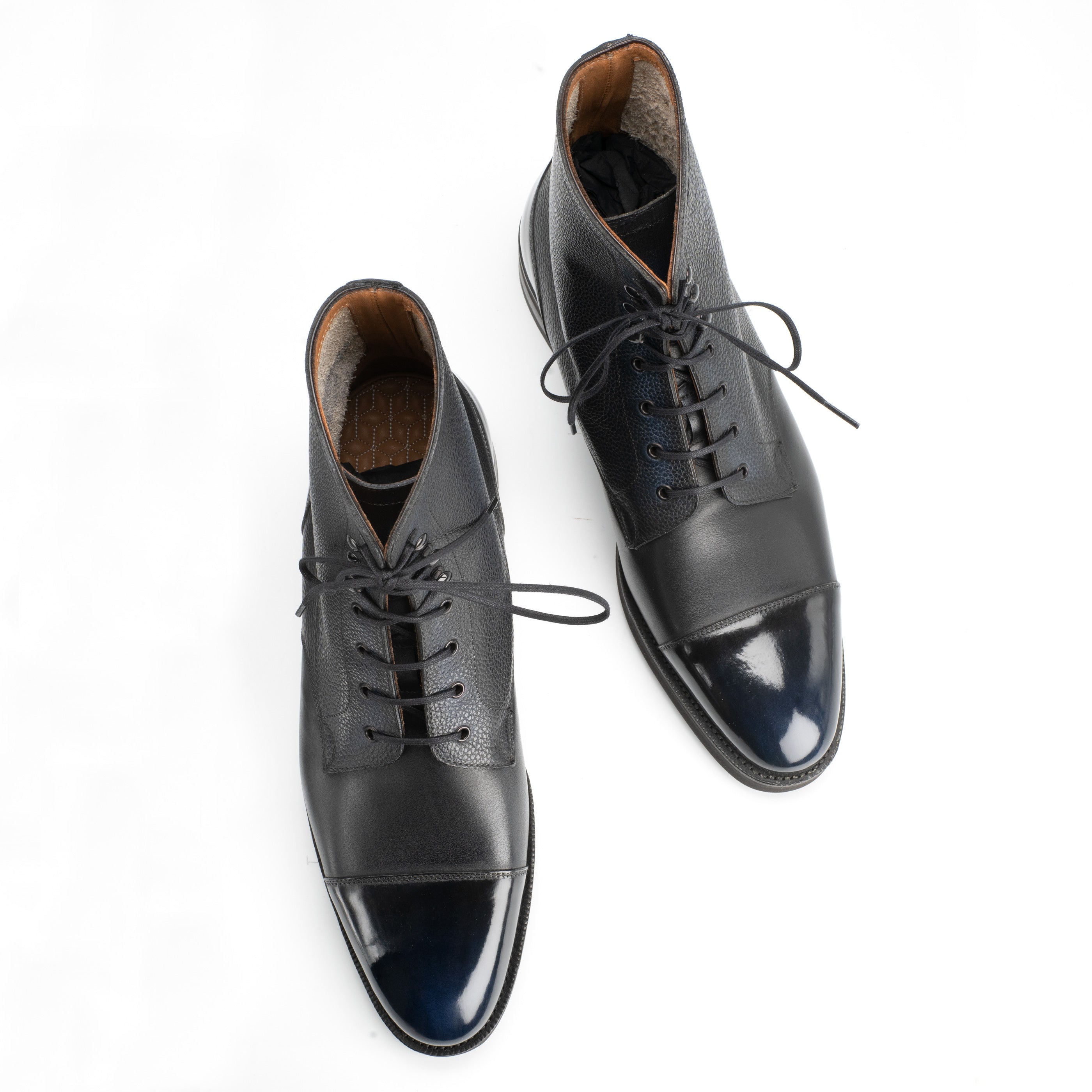 Hemingway Men's Derby Boots by Norman Vilalta Bespoke Shoemakers of Barcelona, Spain