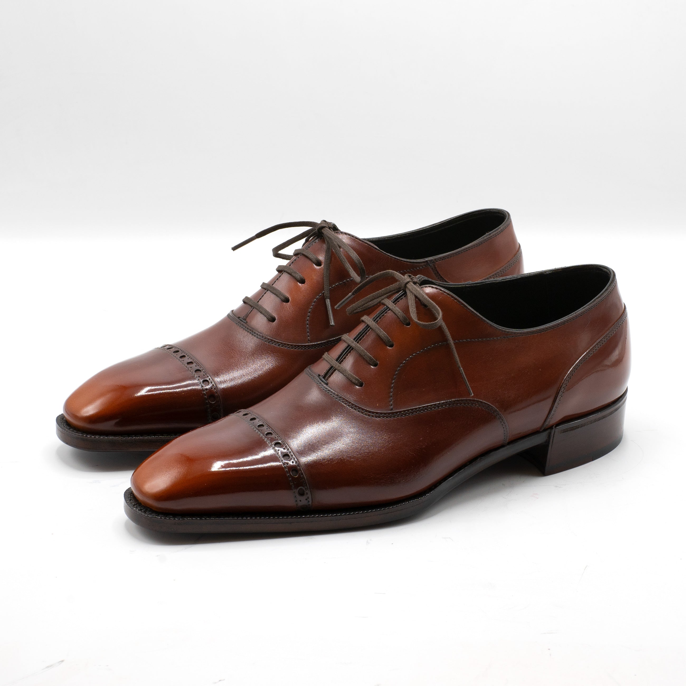 Mario Cap Toe Oxford Shoe by Norman Vilalta Men's Goodyear-welted Shoes in Barcelona, Spain