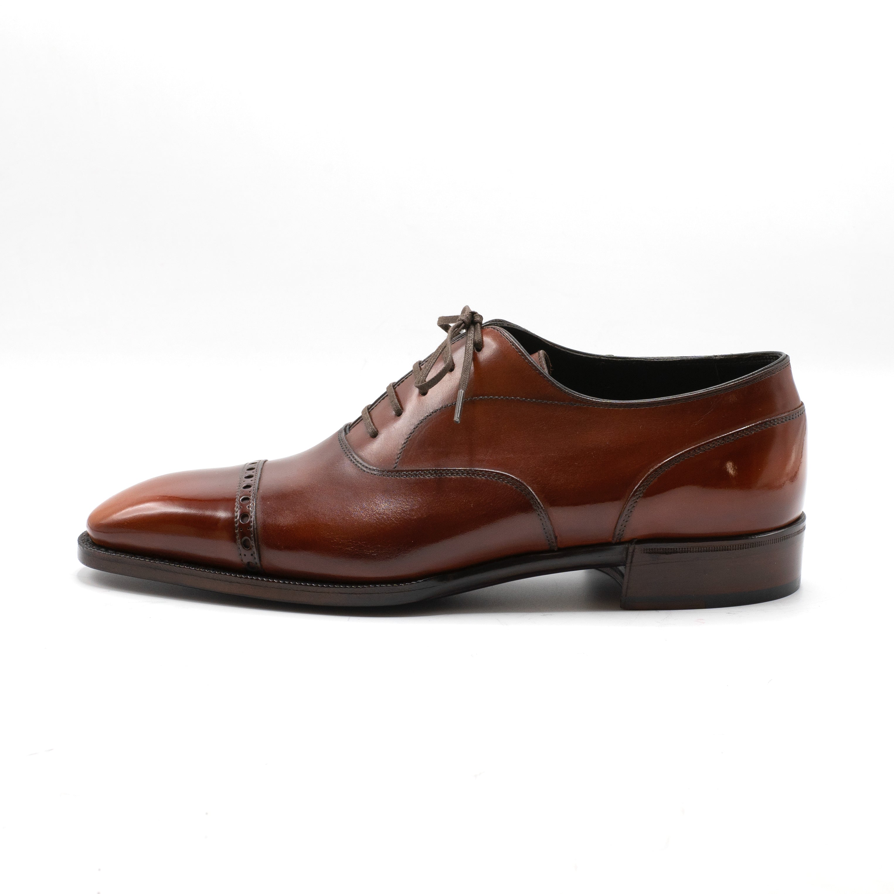Mario Cap Toe Oxford Shoe by Norman Vilalta Men's Goodyear-welted Shoes in Barcelona, Spain