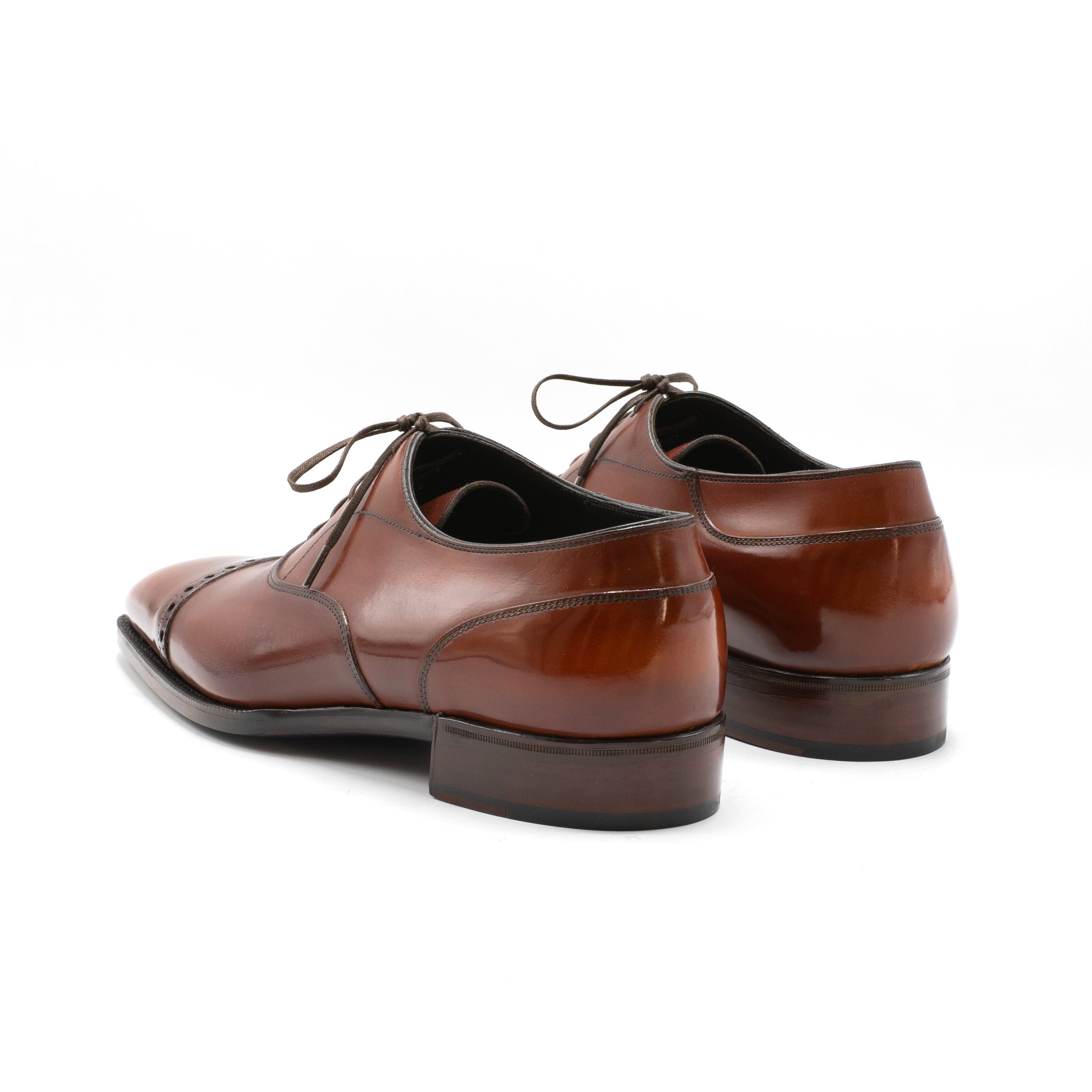 Mario Cap Toe Oxford Shoe by Norman Vilalta Men's Goodyear-welted Shoes in Barcelona, Spain